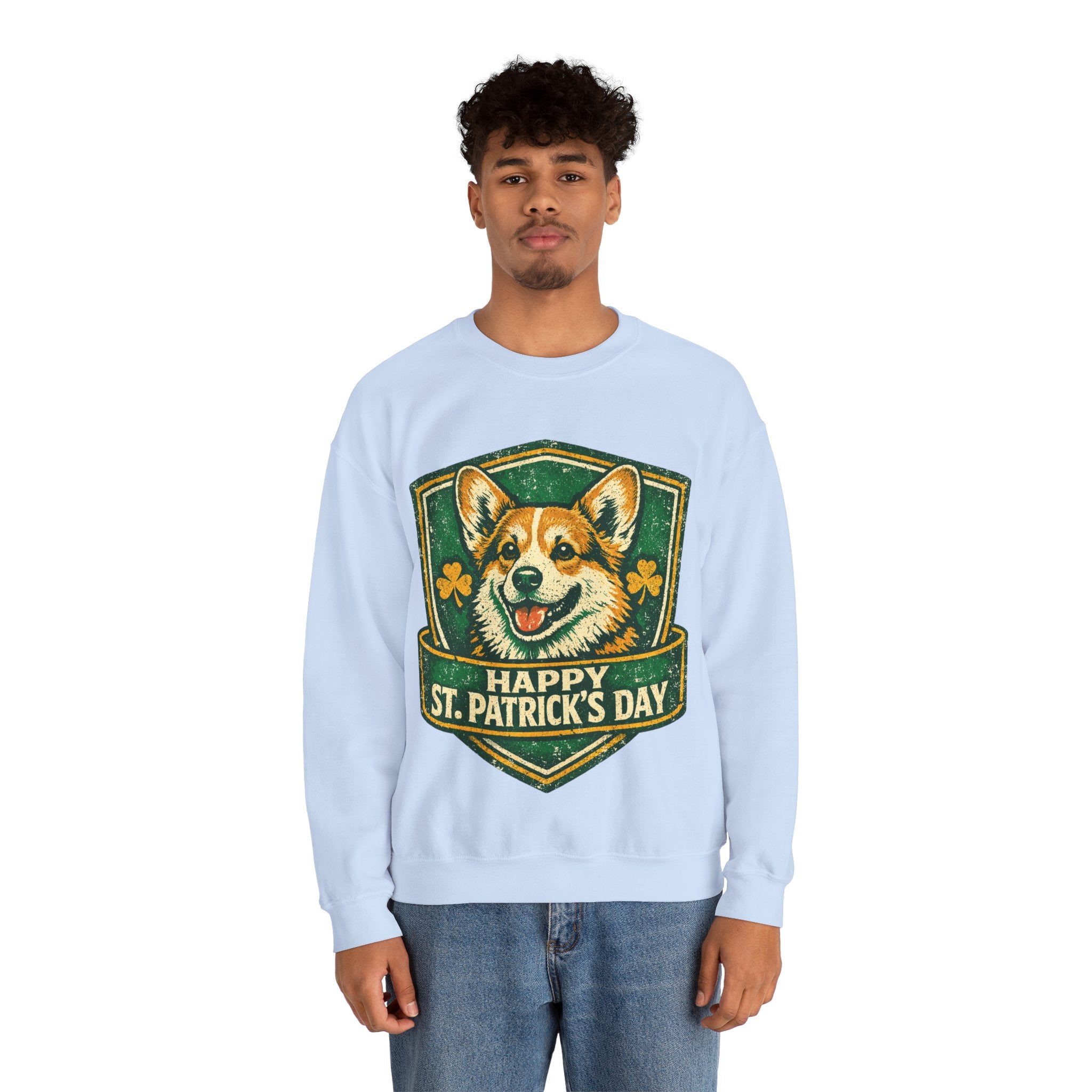 Corgi - Graphic Crewneck Sweatshirt