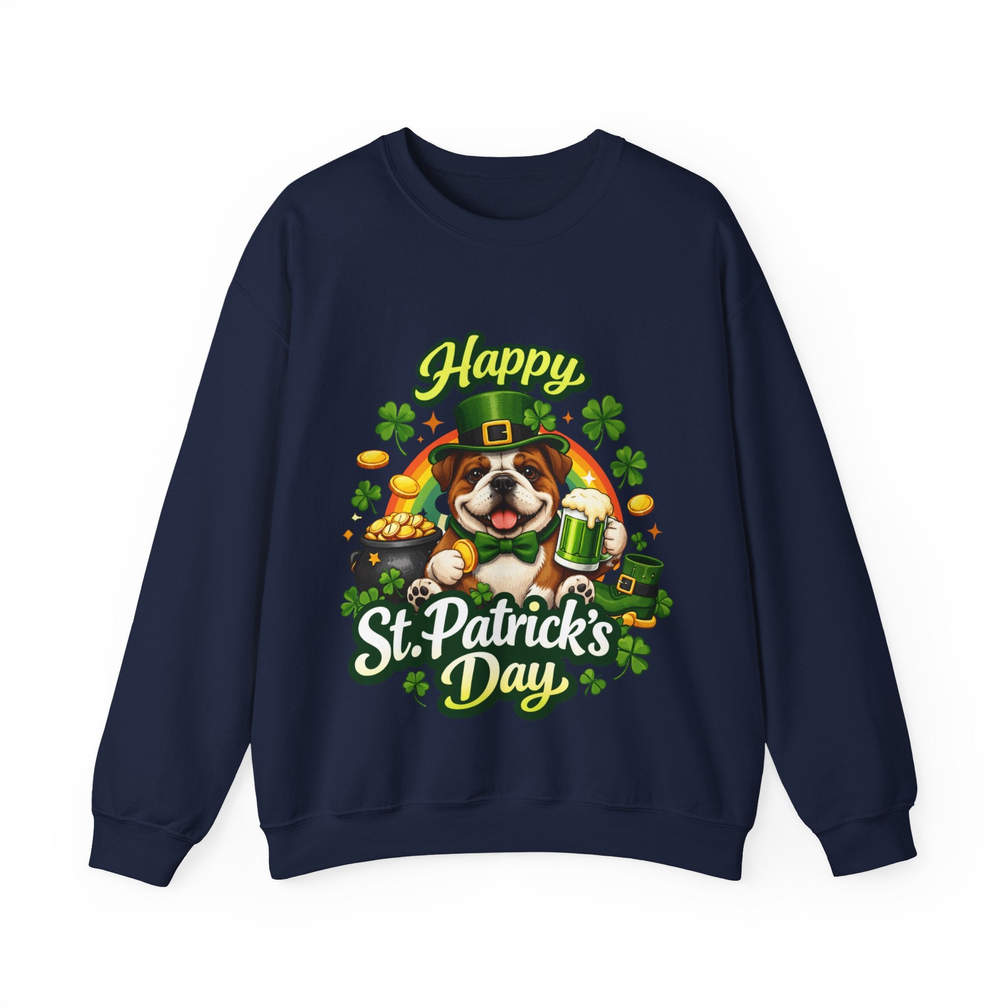 Bulldog - Graphic Crewneck Sweatshirt