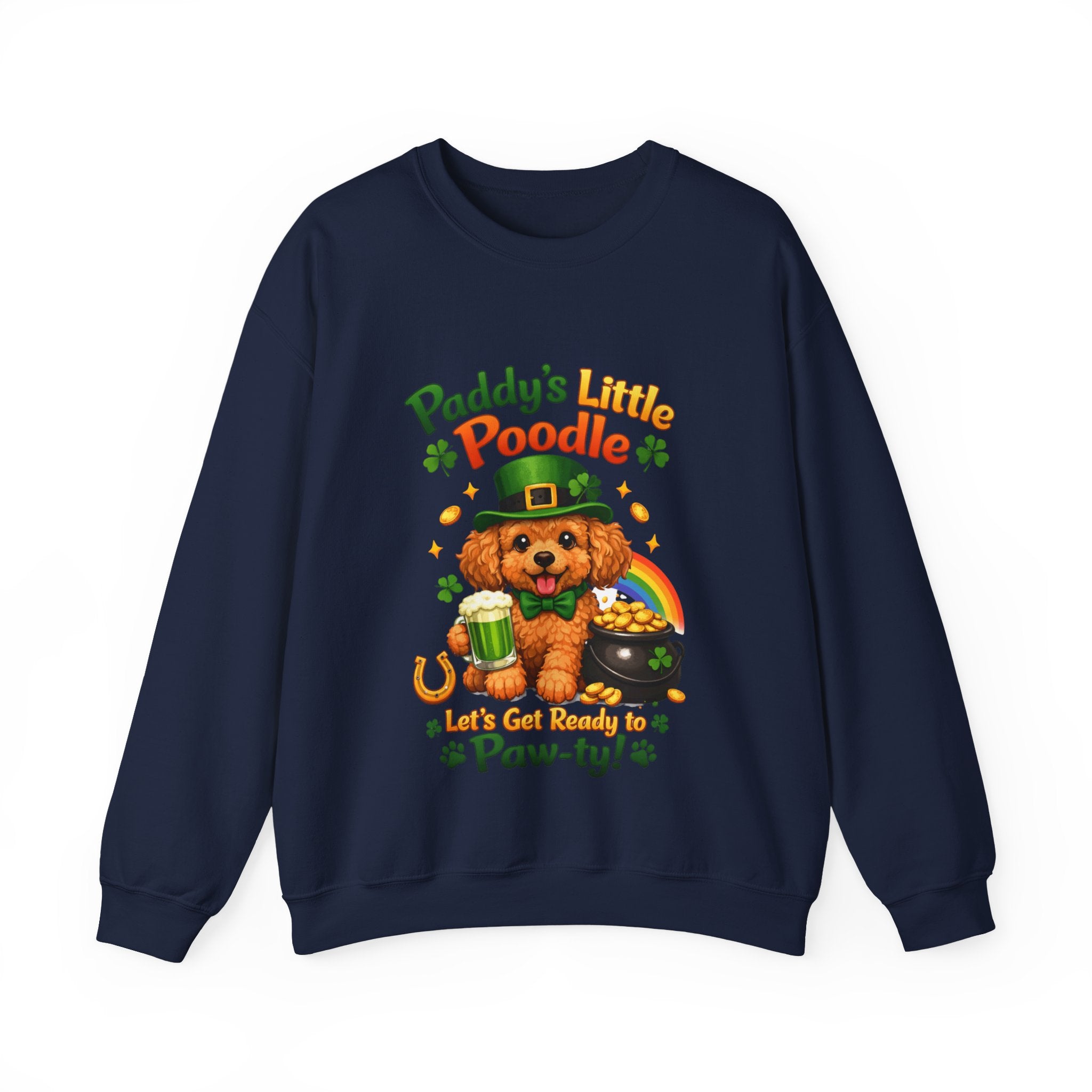 Poodle - Graphic Crewneck Sweatshirt