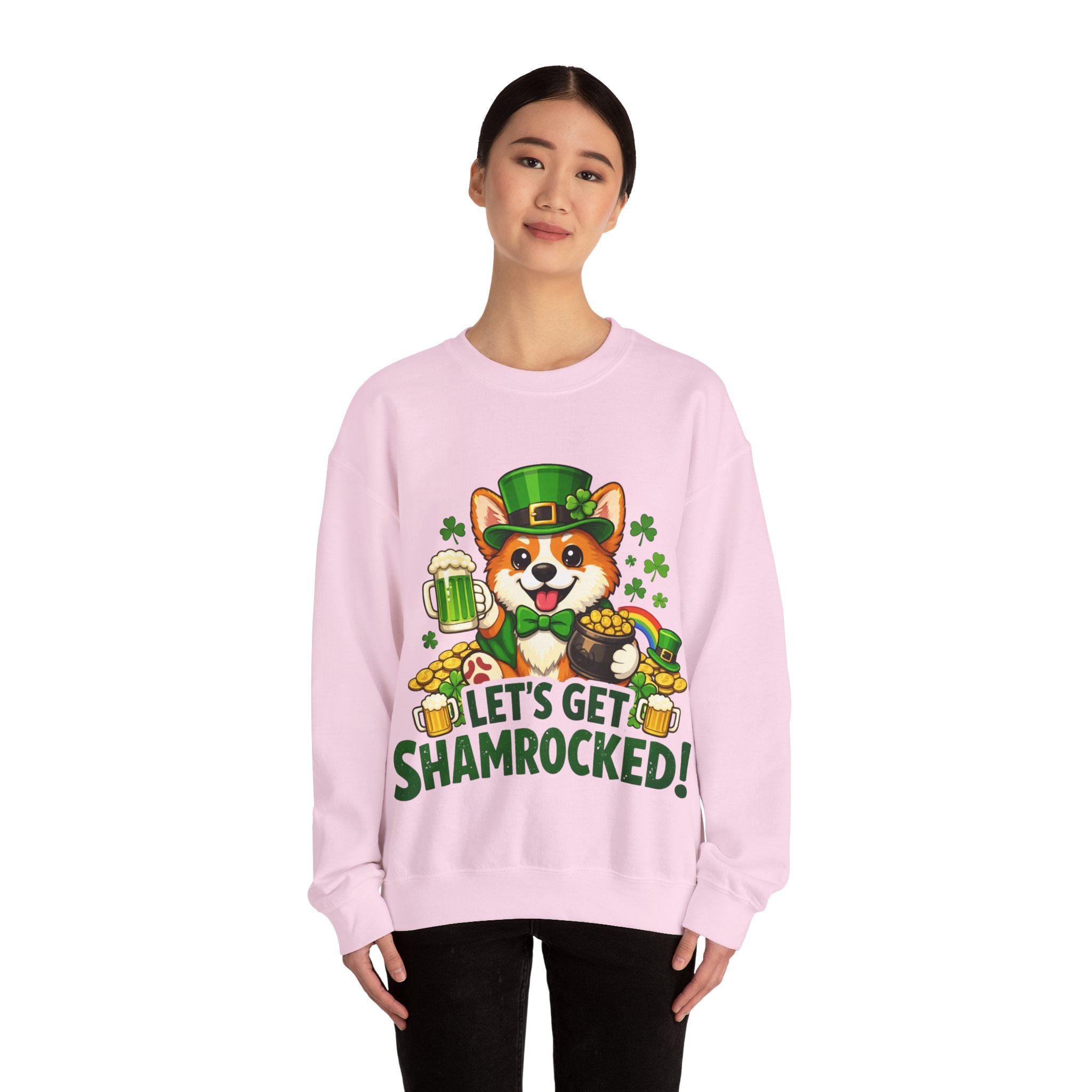 Corgi - Graphic Crewneck Sweatshirt