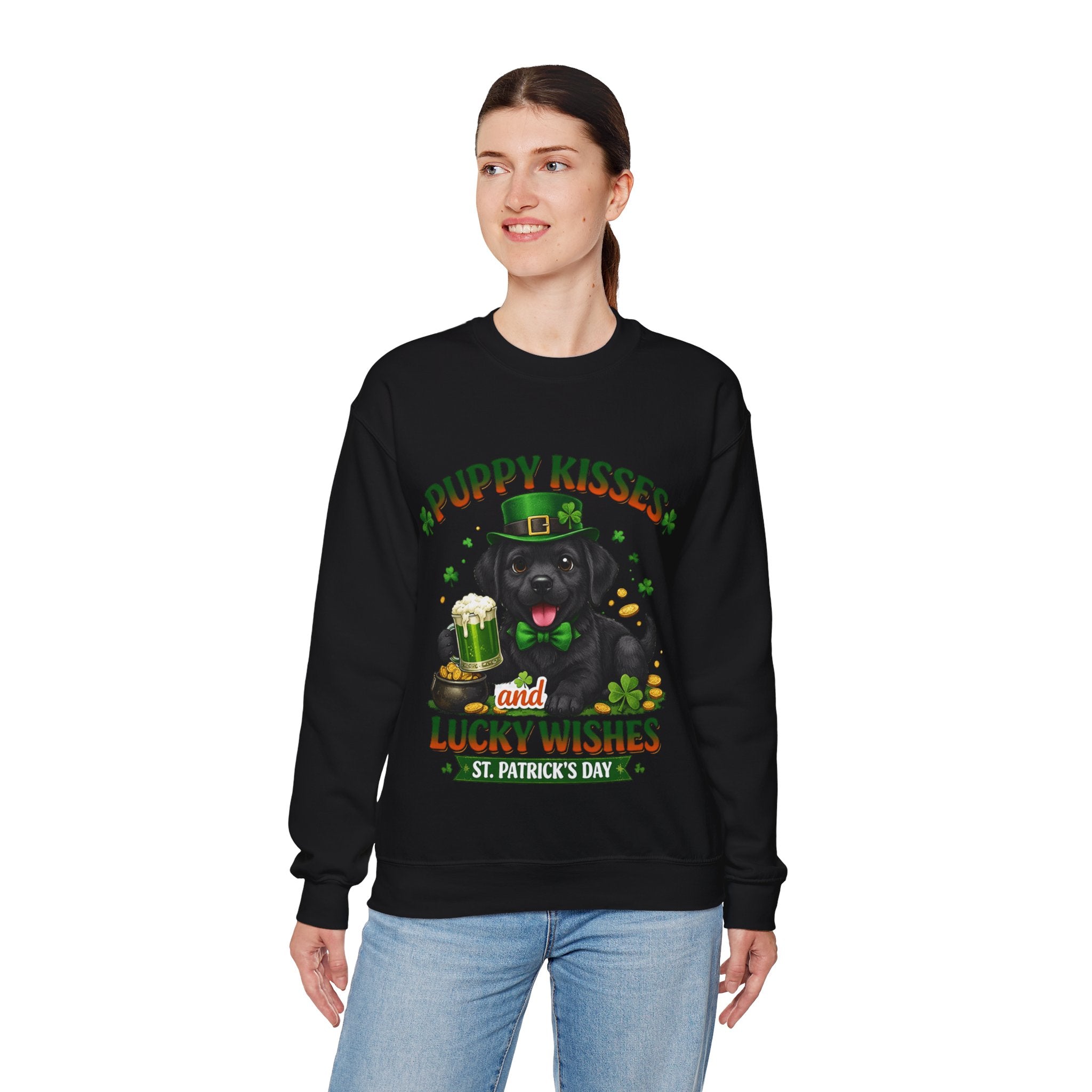 Black Labrador - Graphic Crewneck Sweatshirt
