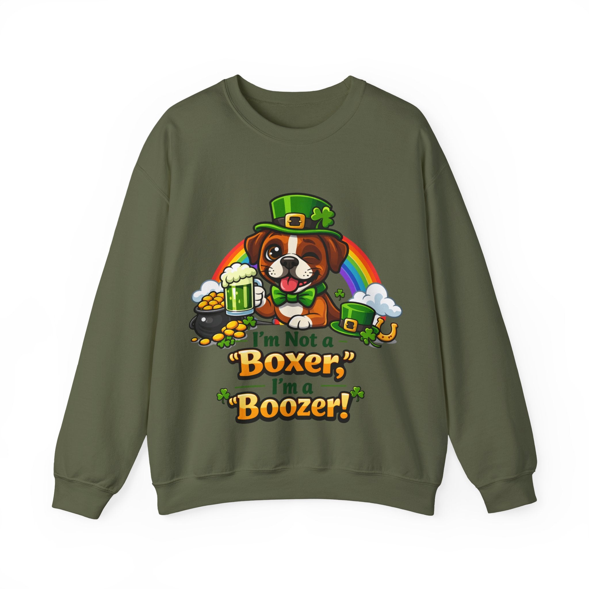 Boxer - Graphic Crewneck Sweatshirt