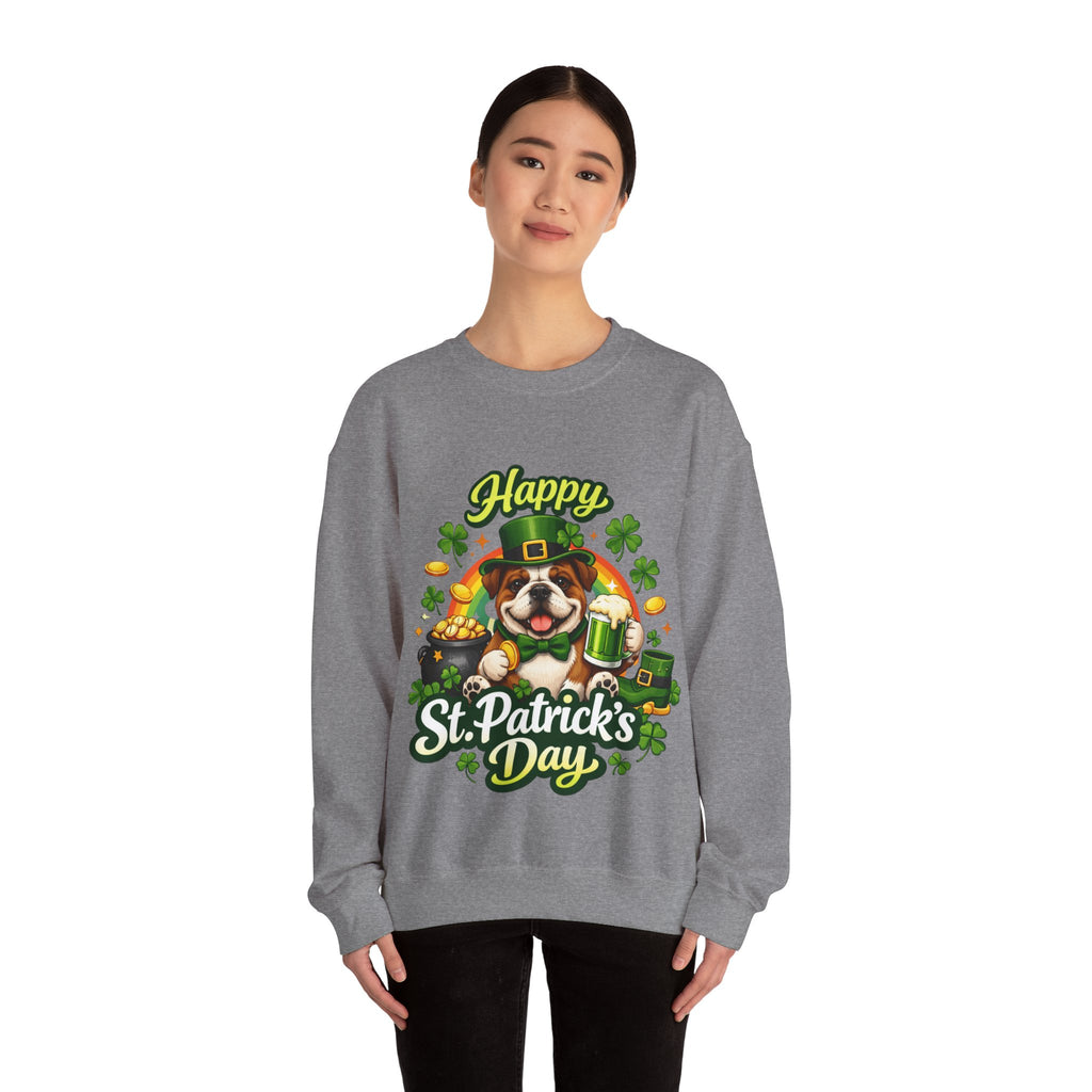 Bulldog - Graphic Crewneck Sweatshirt