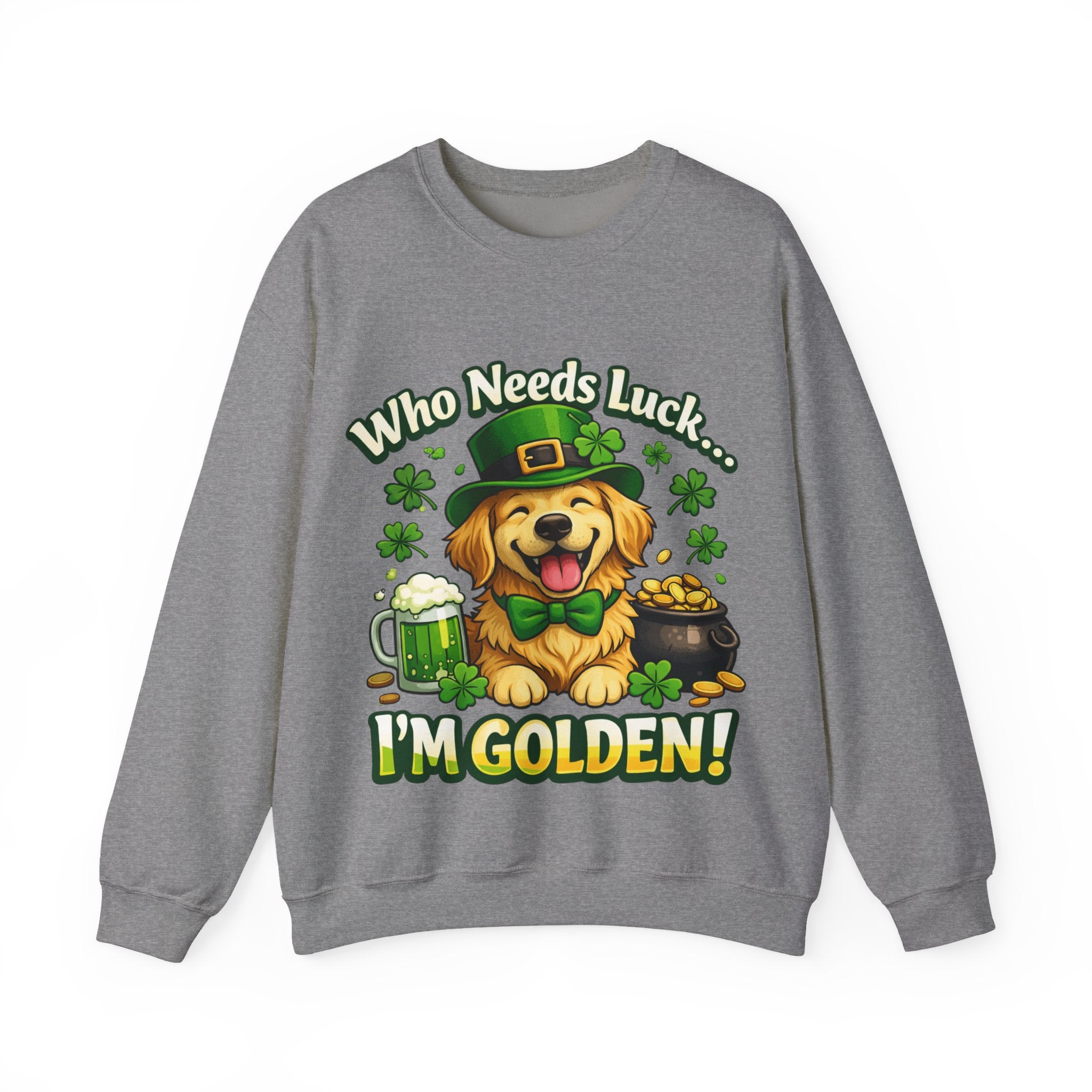 Golden Retriever - Graphic Crewneck Sweatshirt