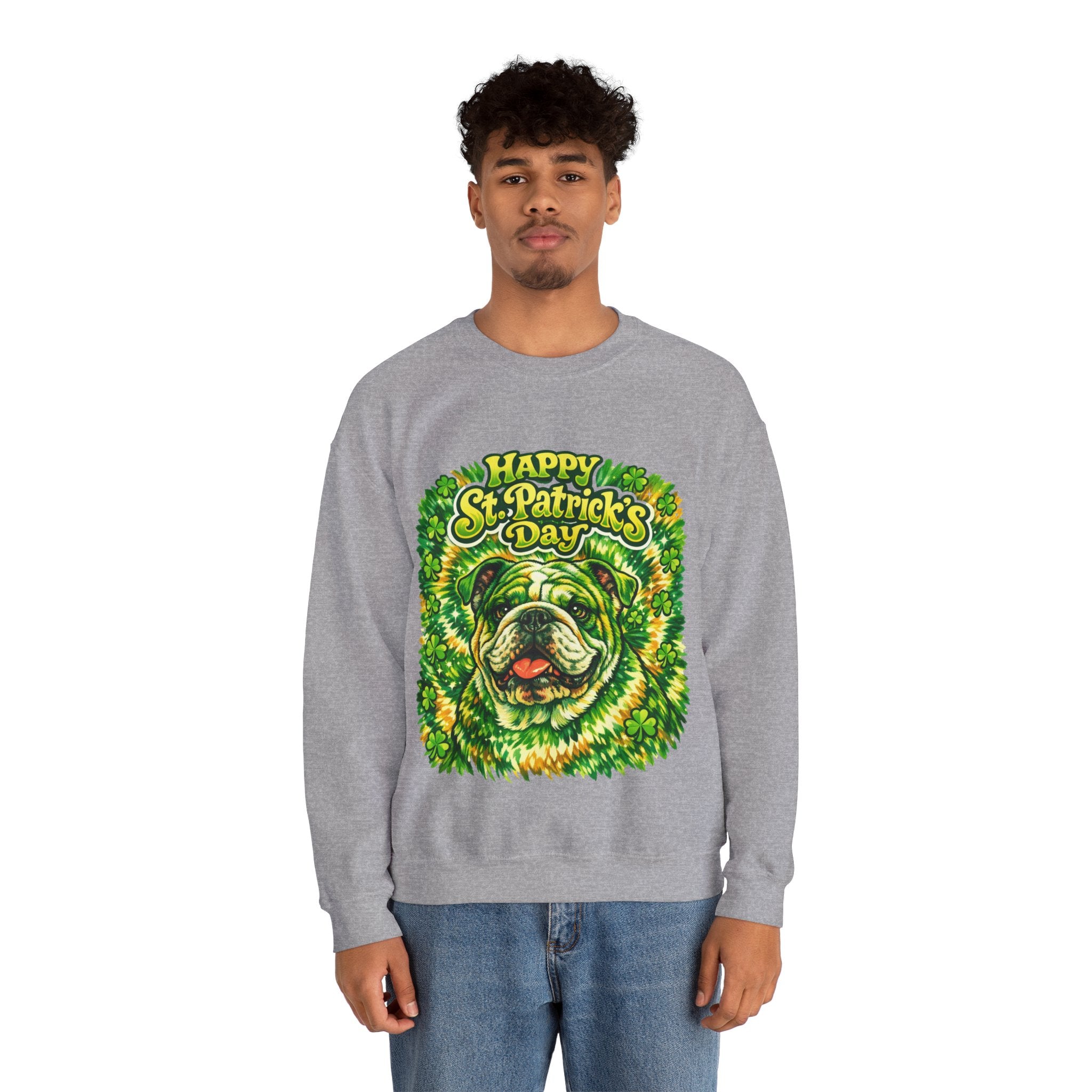 Bulldog - Graphic Crewneck Sweatshirt