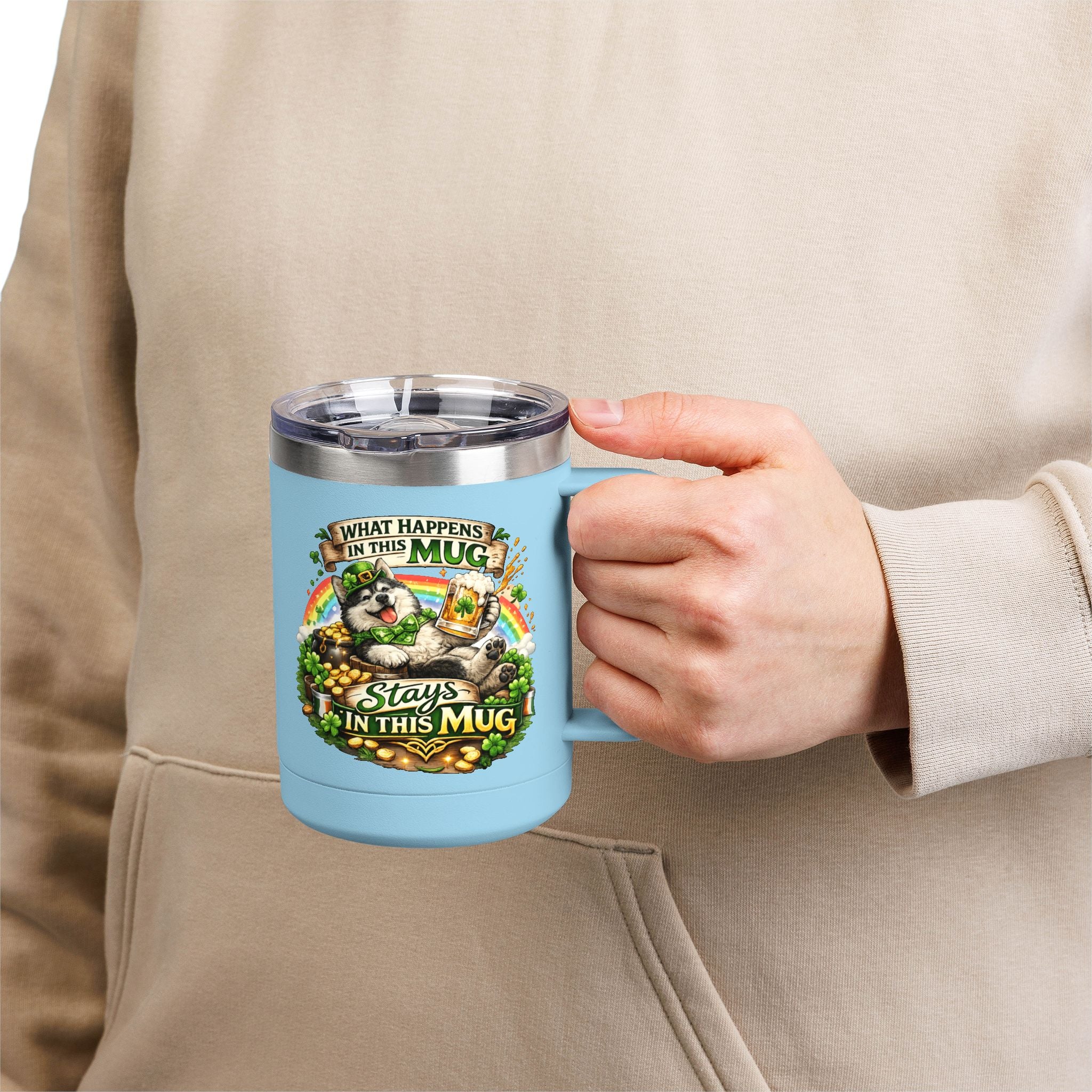 Siberian Husky - 15oz Tumbler