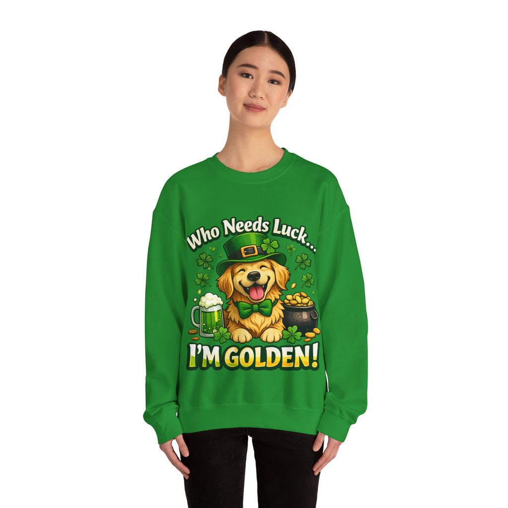 Golden Retriever - Graphic Crewneck Sweatshirt