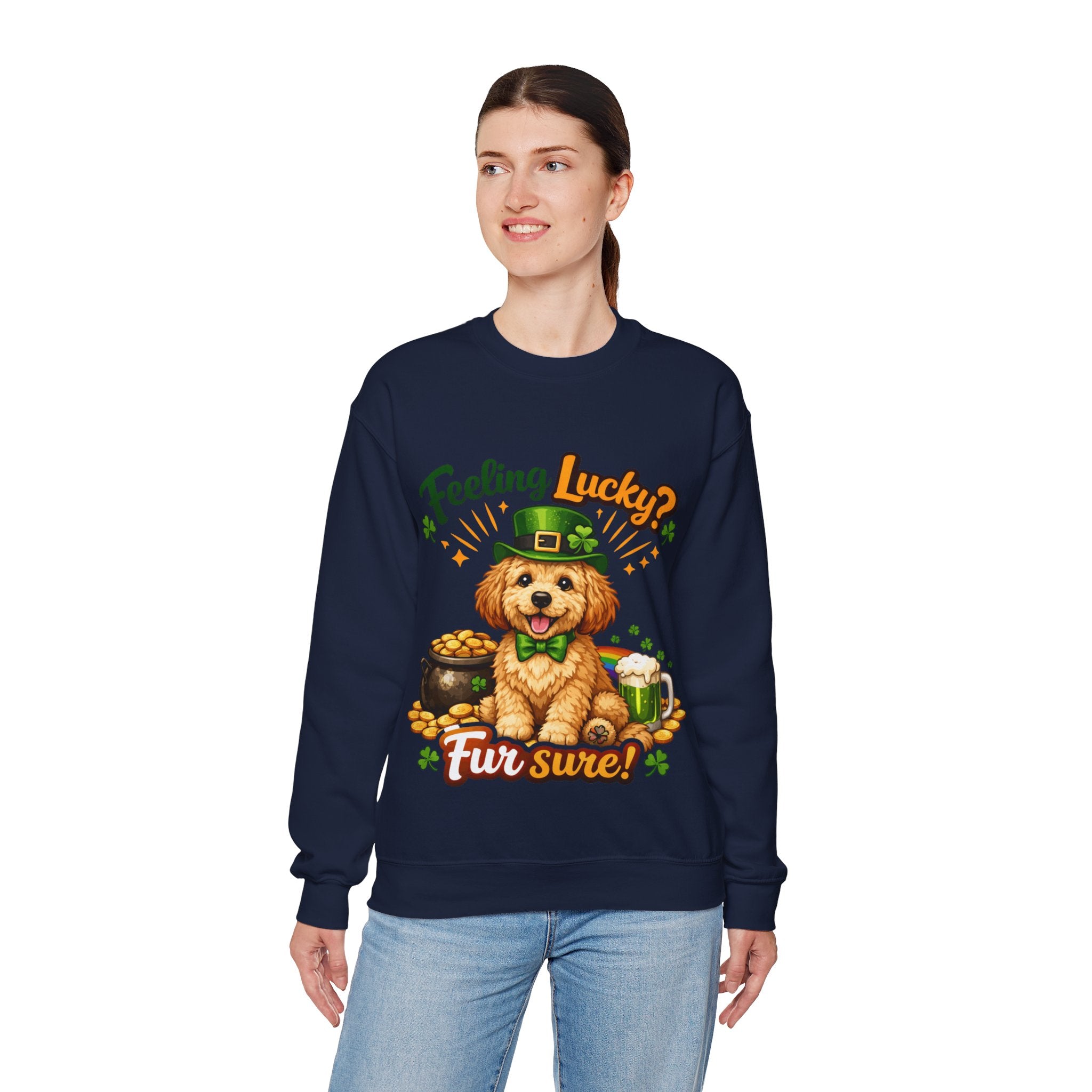 Goldendoodle - Graphic Crewneck Sweatshirt