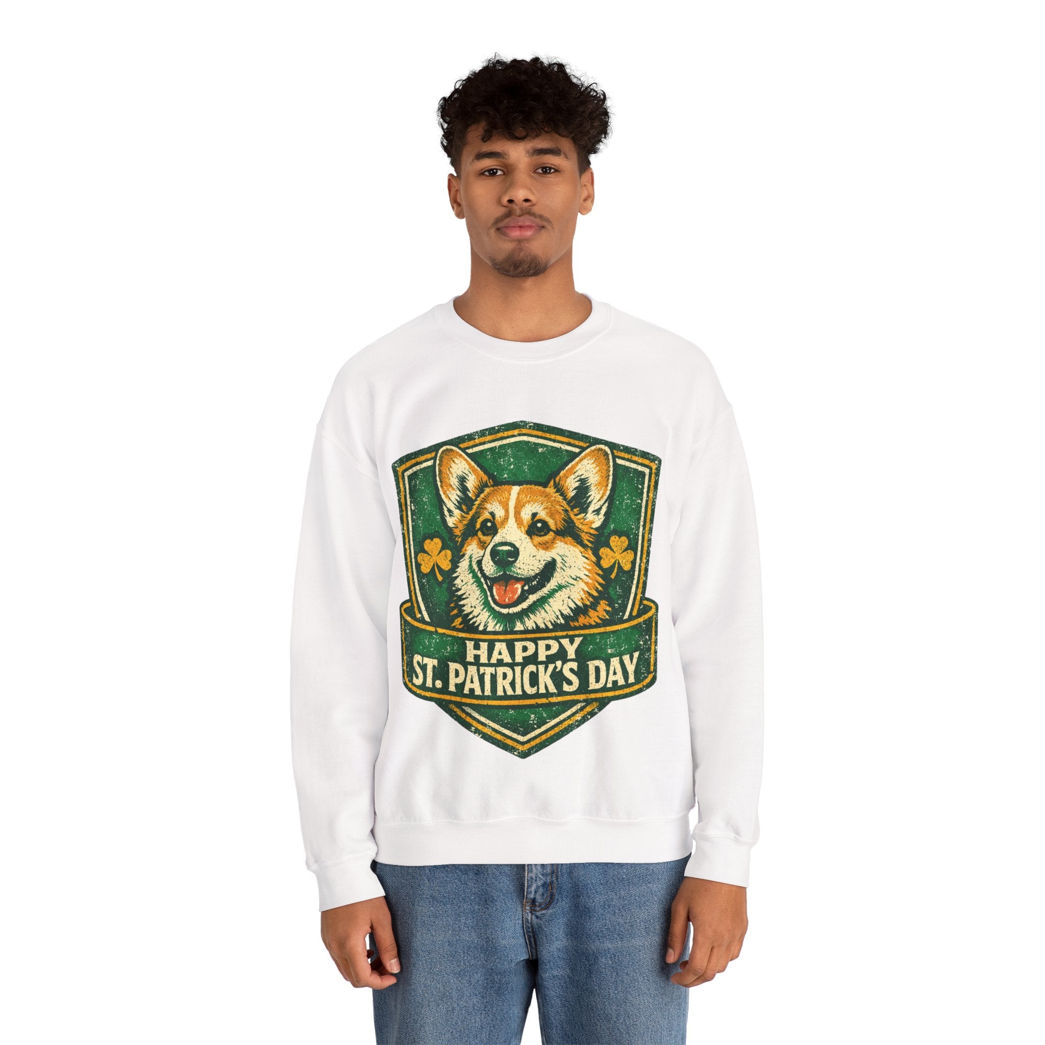 Corgi - Graphic Crewneck Sweatshirt