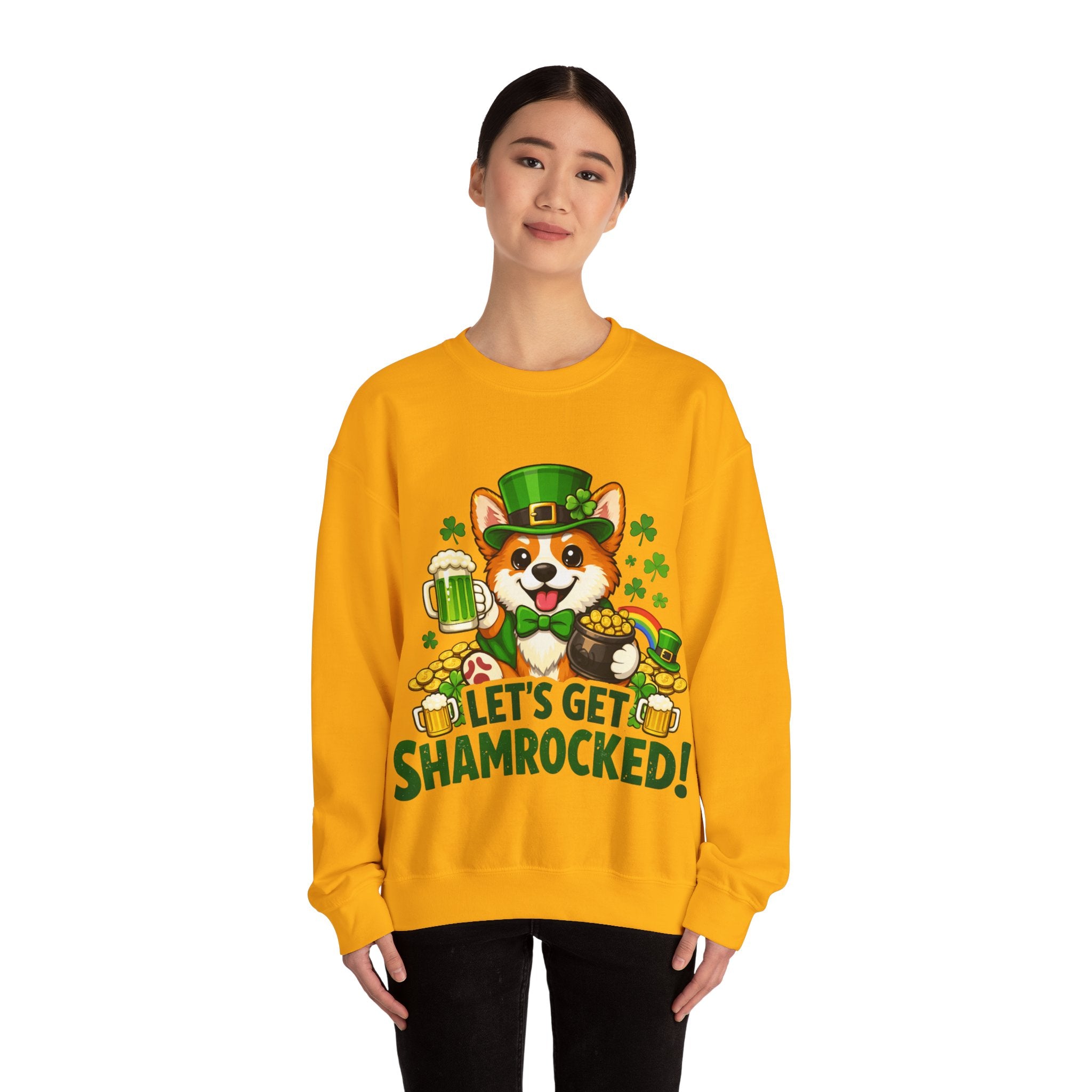 Corgi - Graphic Crewneck Sweatshirt