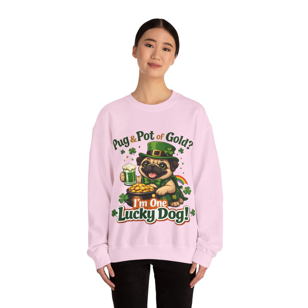 Pug - Graphic Crewneck Sweatshirt