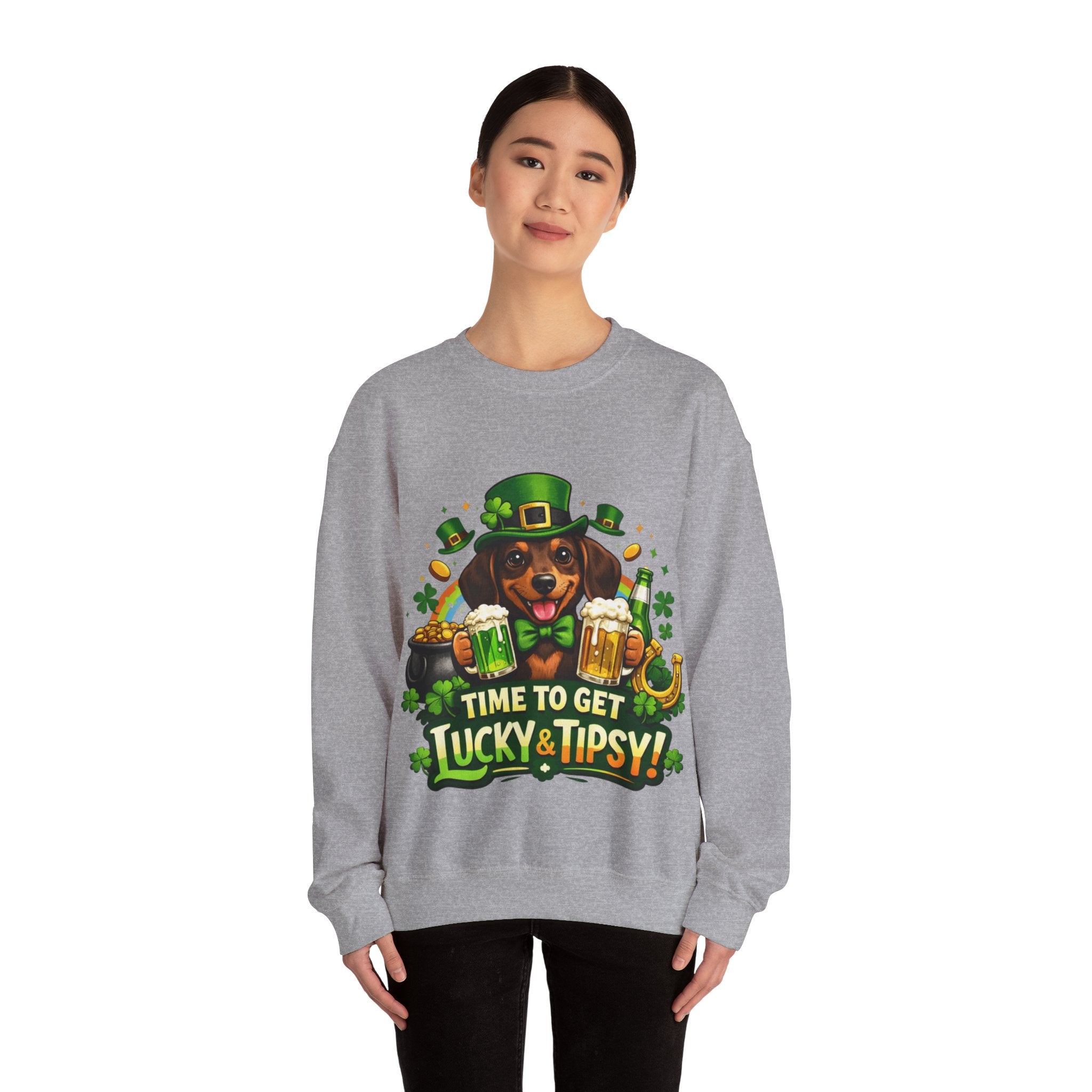 Dachshund - Graphic Crewneck Sweatshirt