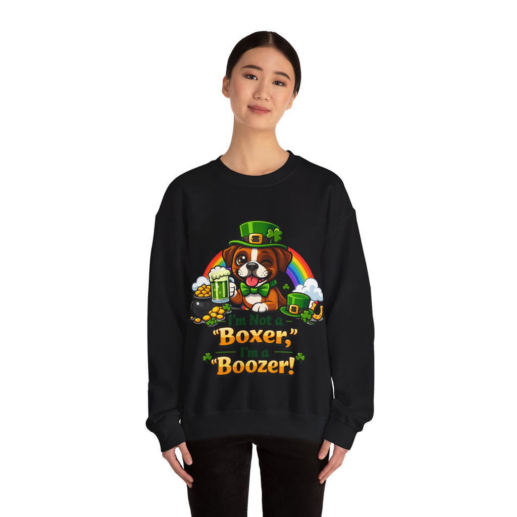 Boxer - Graphic Crewneck Sweatshirt