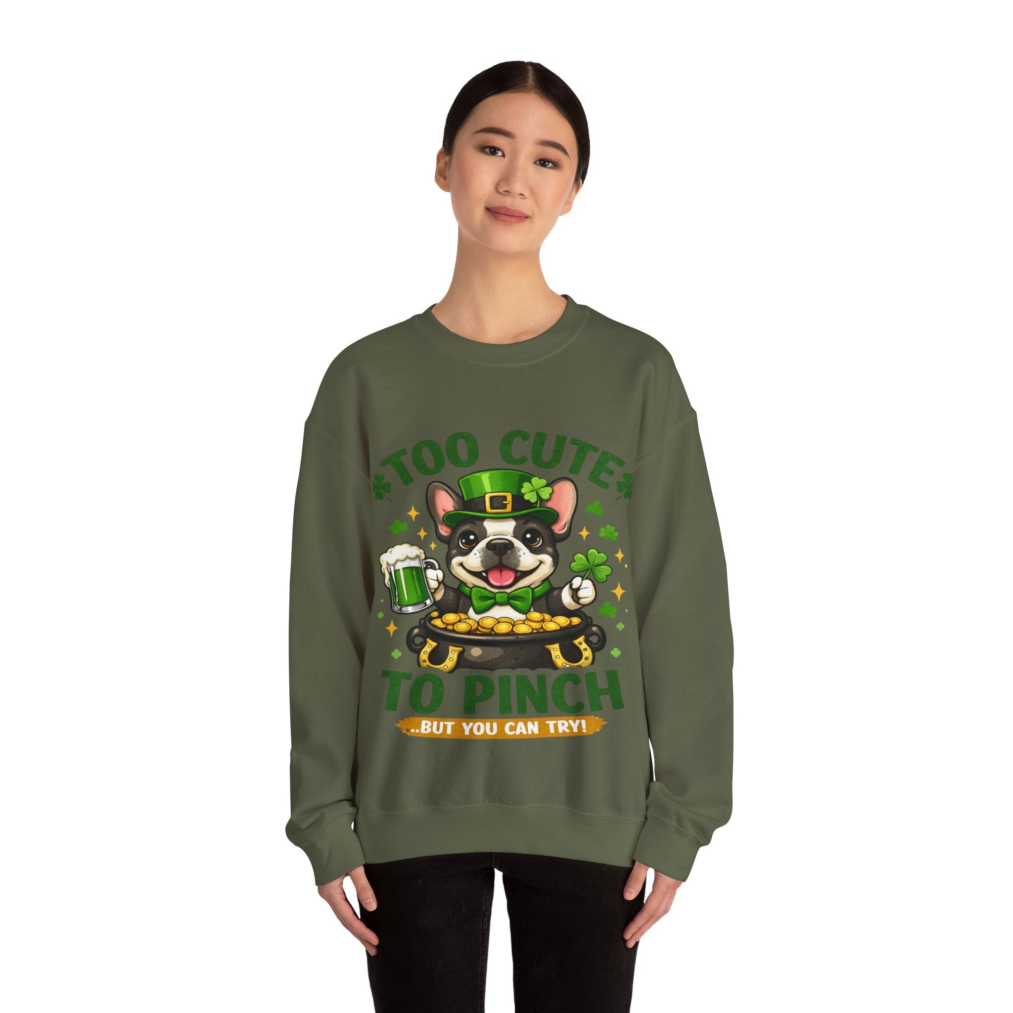 Frenchie - Graphic Crewneck Sweatshirt