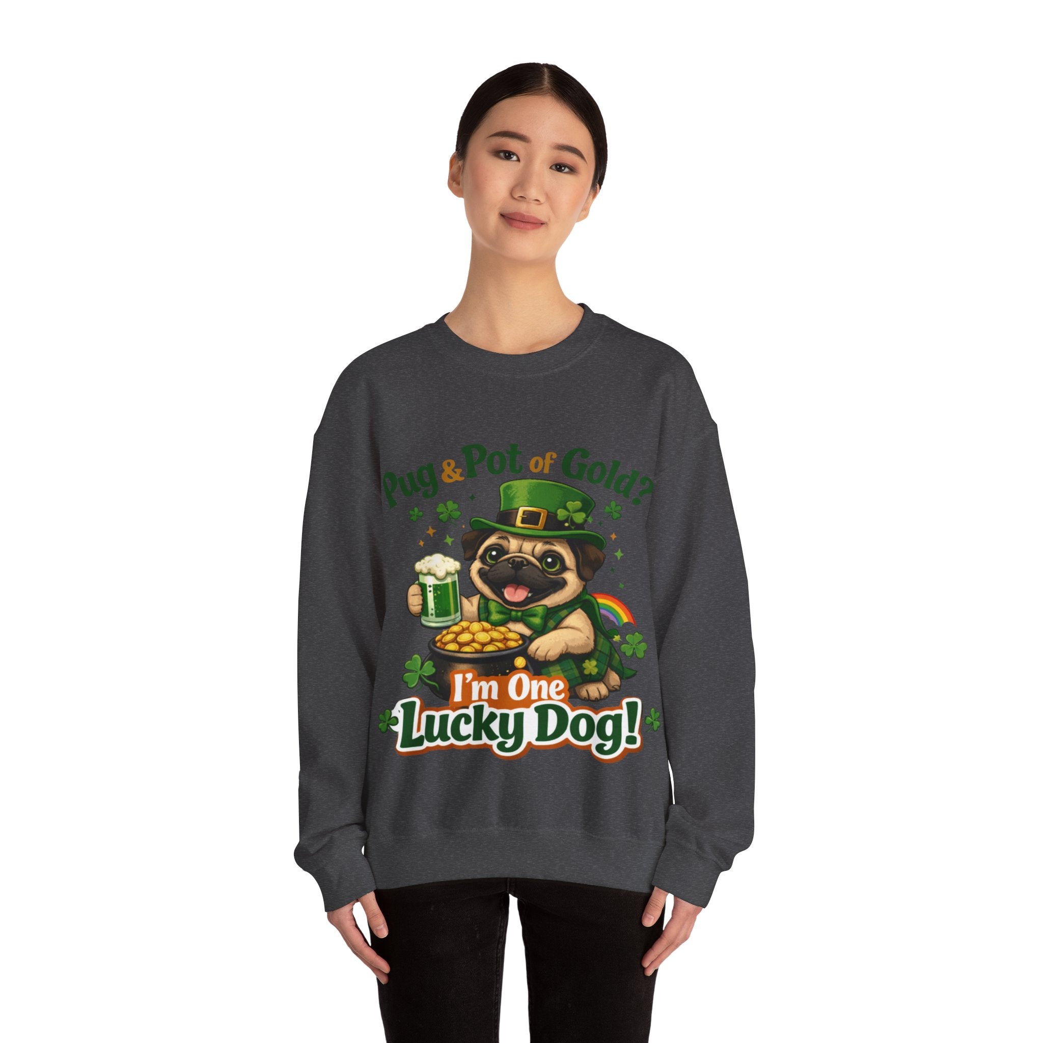 Pug - Graphic Crewneck Sweatshirt