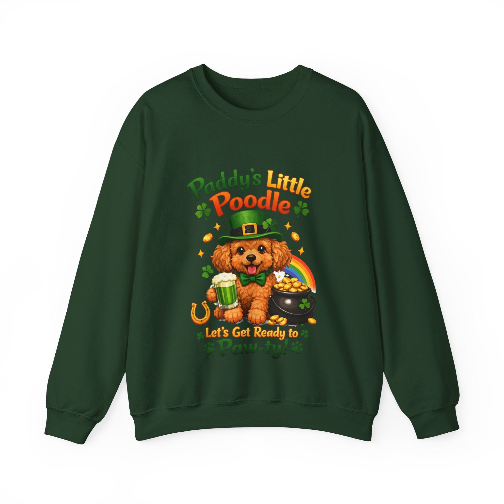 Poodle - Graphic Crewneck Sweatshirt