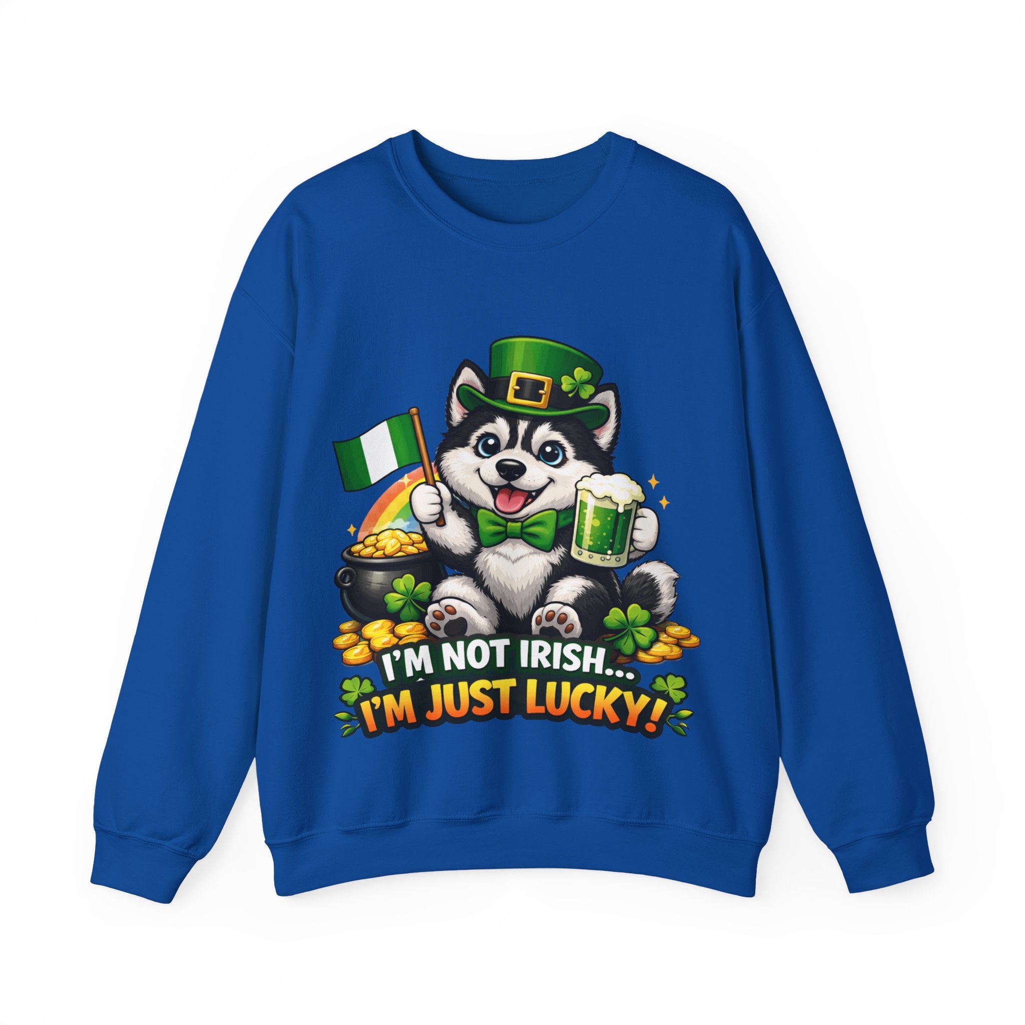 Siberian Husky - Graphic Crewneck Sweatshirt