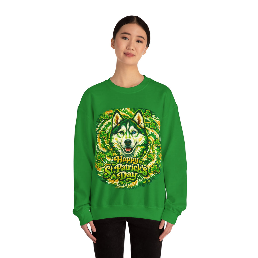 Siberian Husky - Graphic Crewneck Sweatshirt