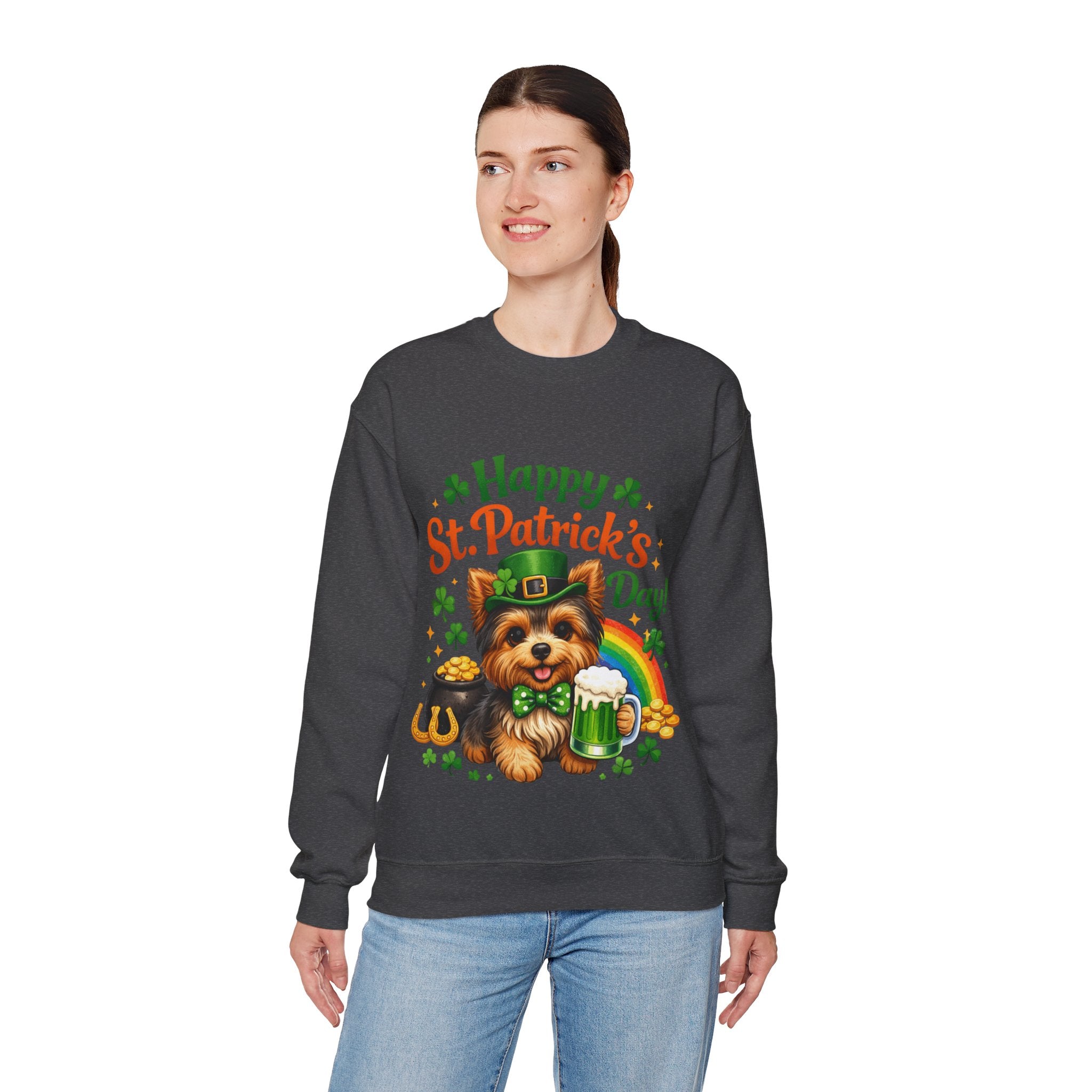 Yorkie - Graphic Crewneck Sweatshirt