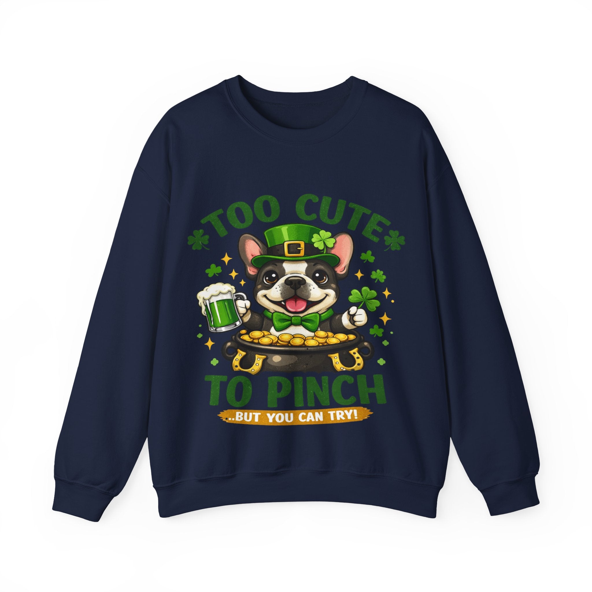 Frenchie - Graphic Crewneck Sweatshirt