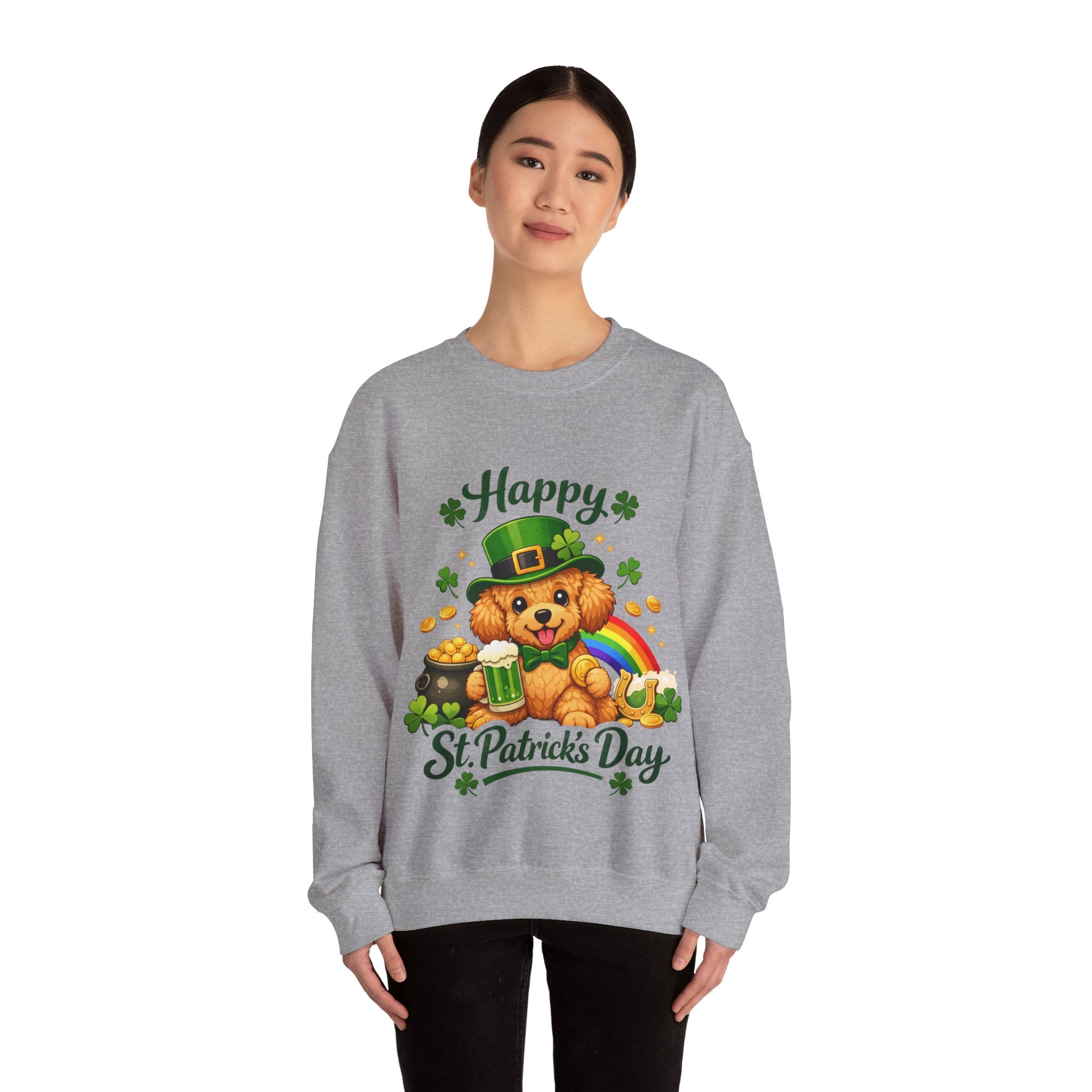 Poodle - Graphic Crewneck Sweatshirt