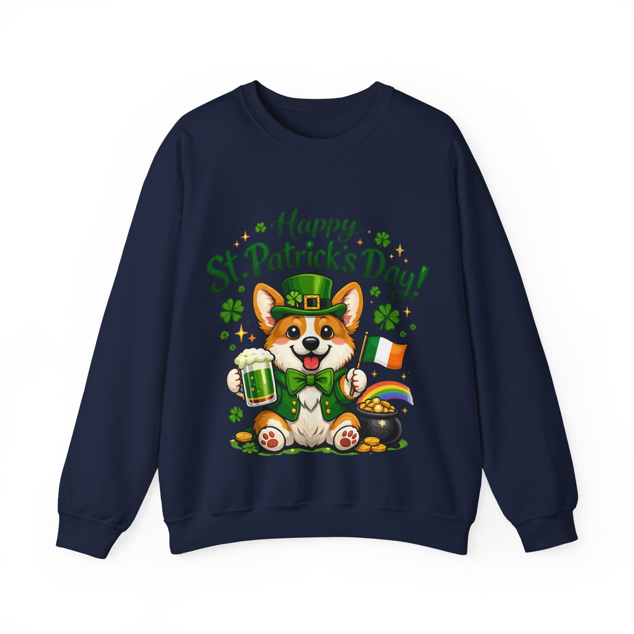 Corgi - Graphic Crewneck Sweatshirt