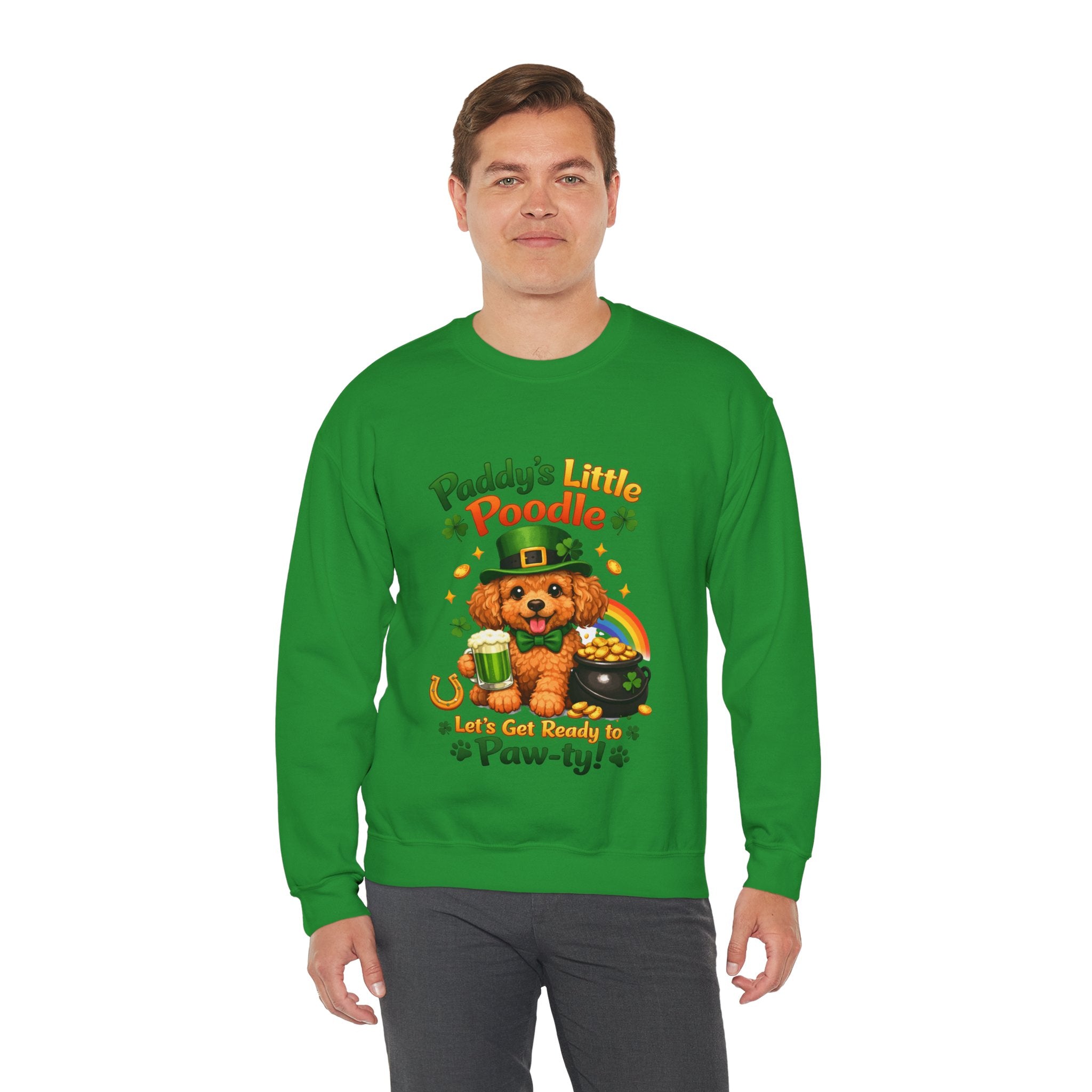 Poodle - Graphic Crewneck Sweatshirt