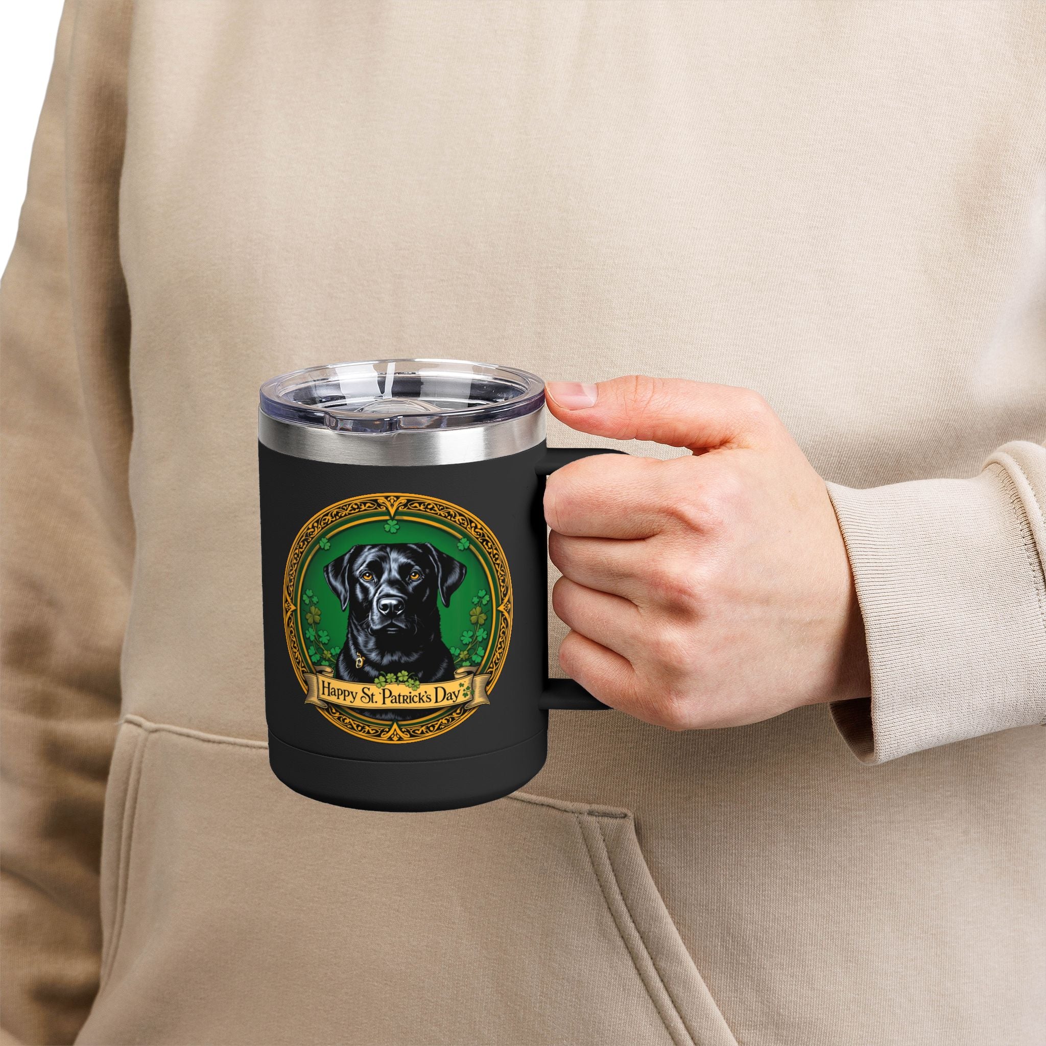 Black Labrador - 15oz Tumbler
