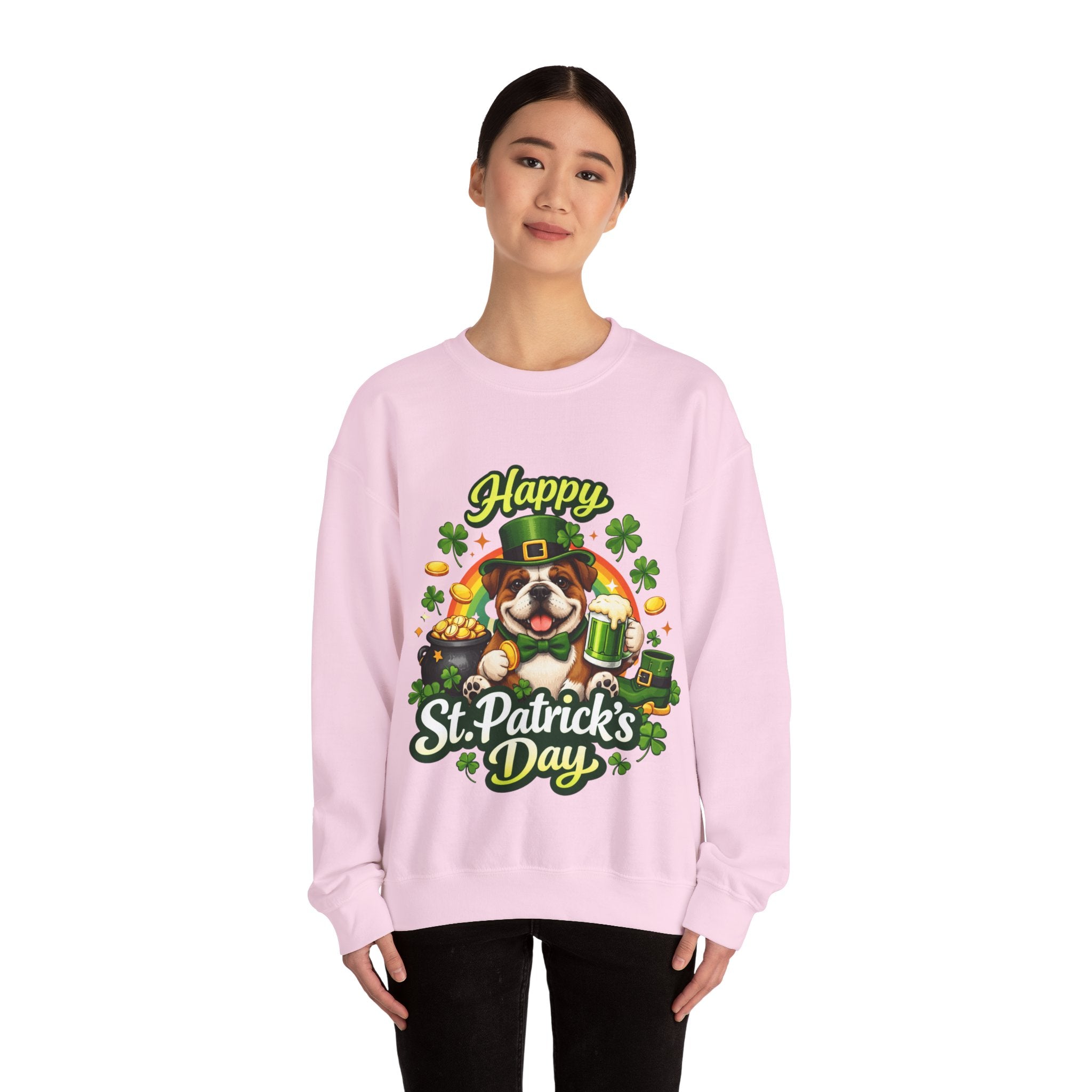 Bulldog - Graphic Crewneck Sweatshirt
