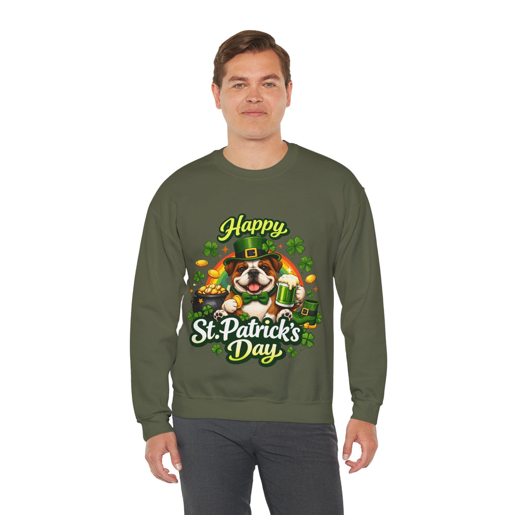 Bulldog - Graphic Crewneck Sweatshirt