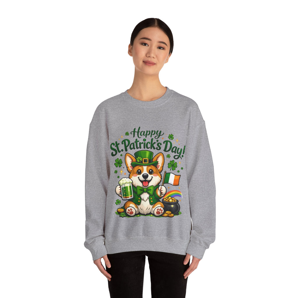 Corgi - Graphic Crewneck Sweatshirt