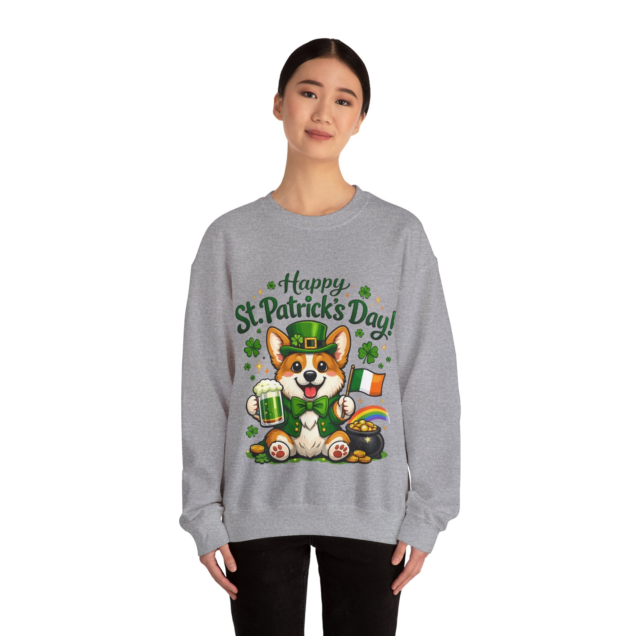 Corgi - Graphic Crewneck Sweatshirt
