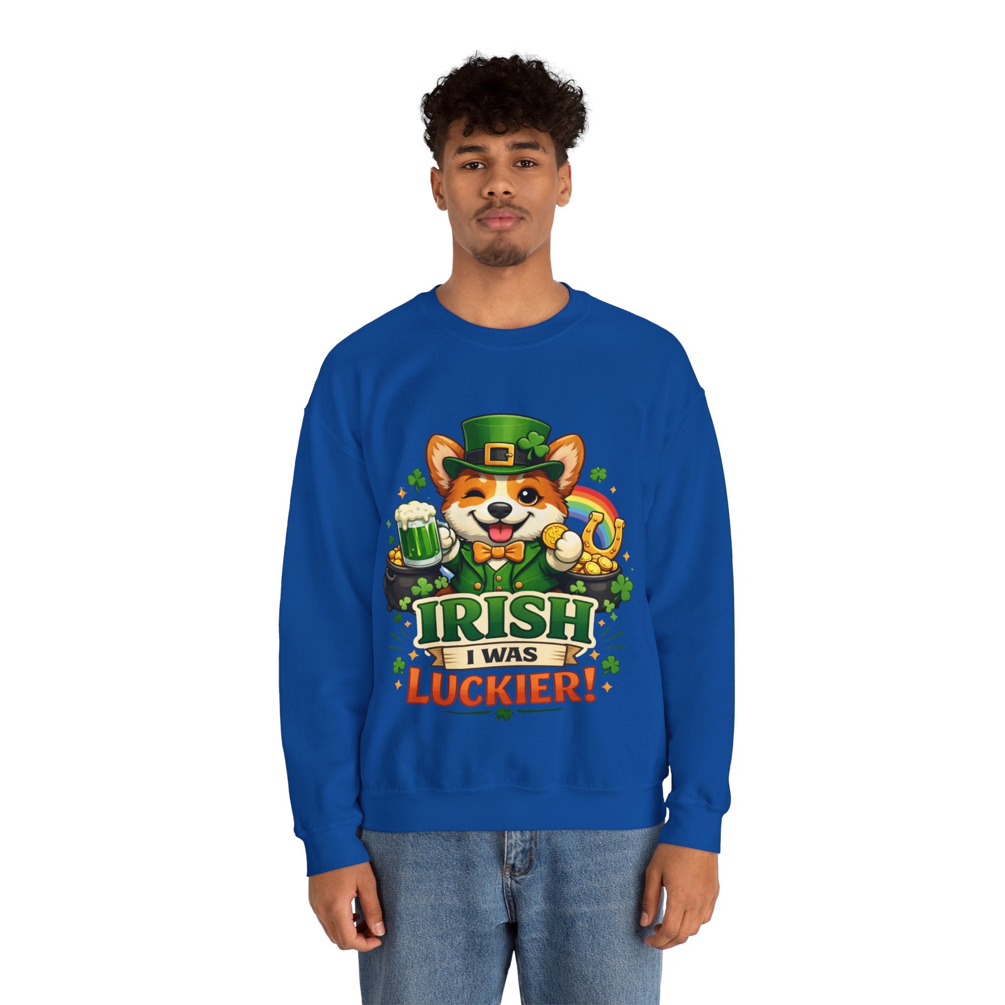 Corgi - Graphic Crewneck Sweatshirt
