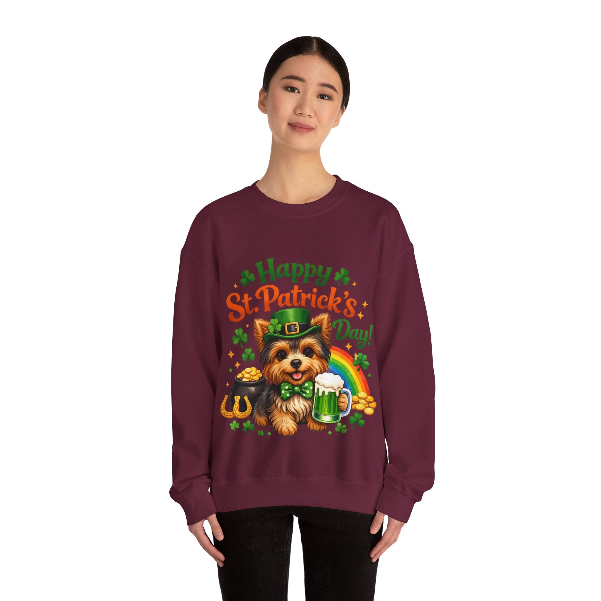 Yorkie - Graphic Crewneck Sweatshirt