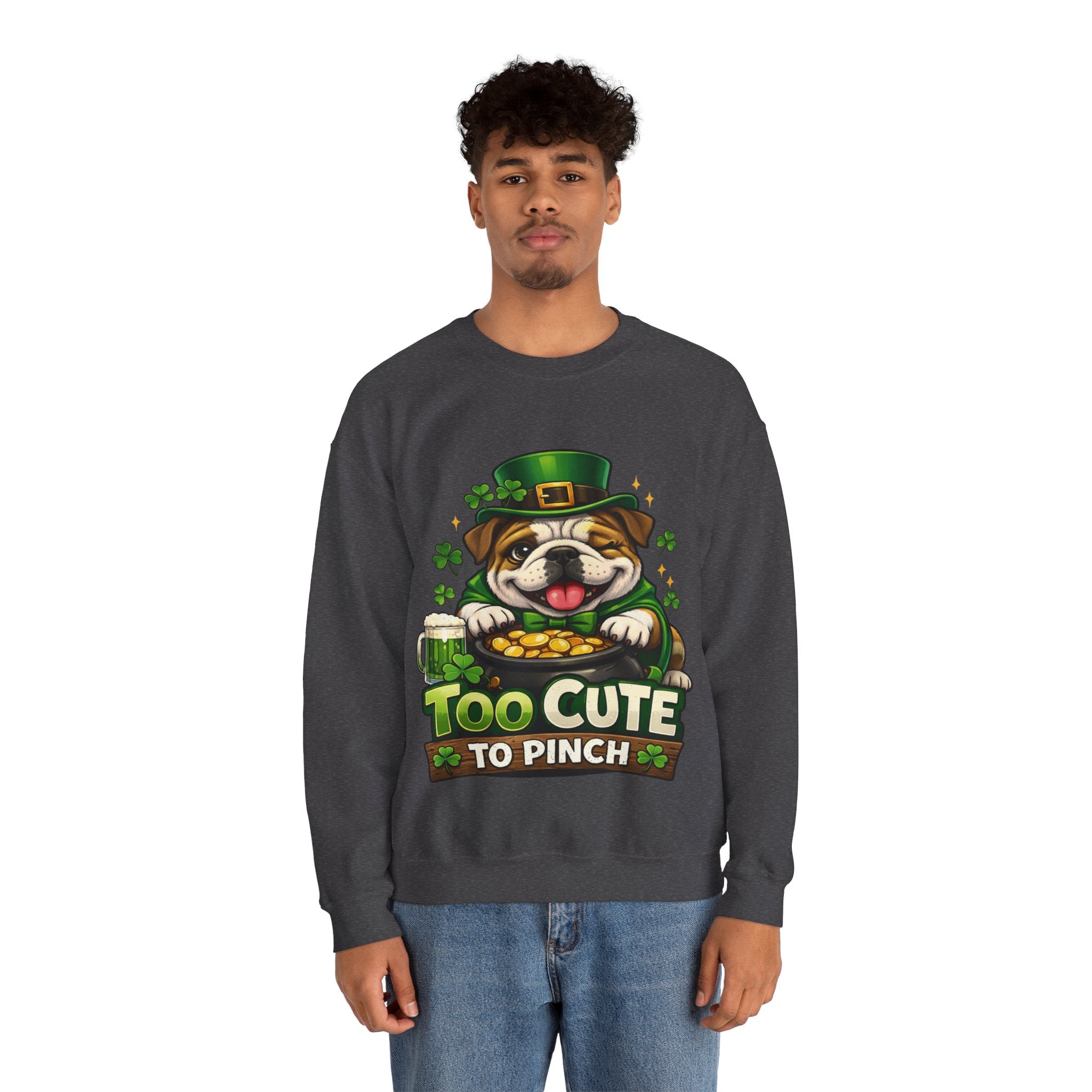 Bulldog - Graphic Crewneck Sweatshirt