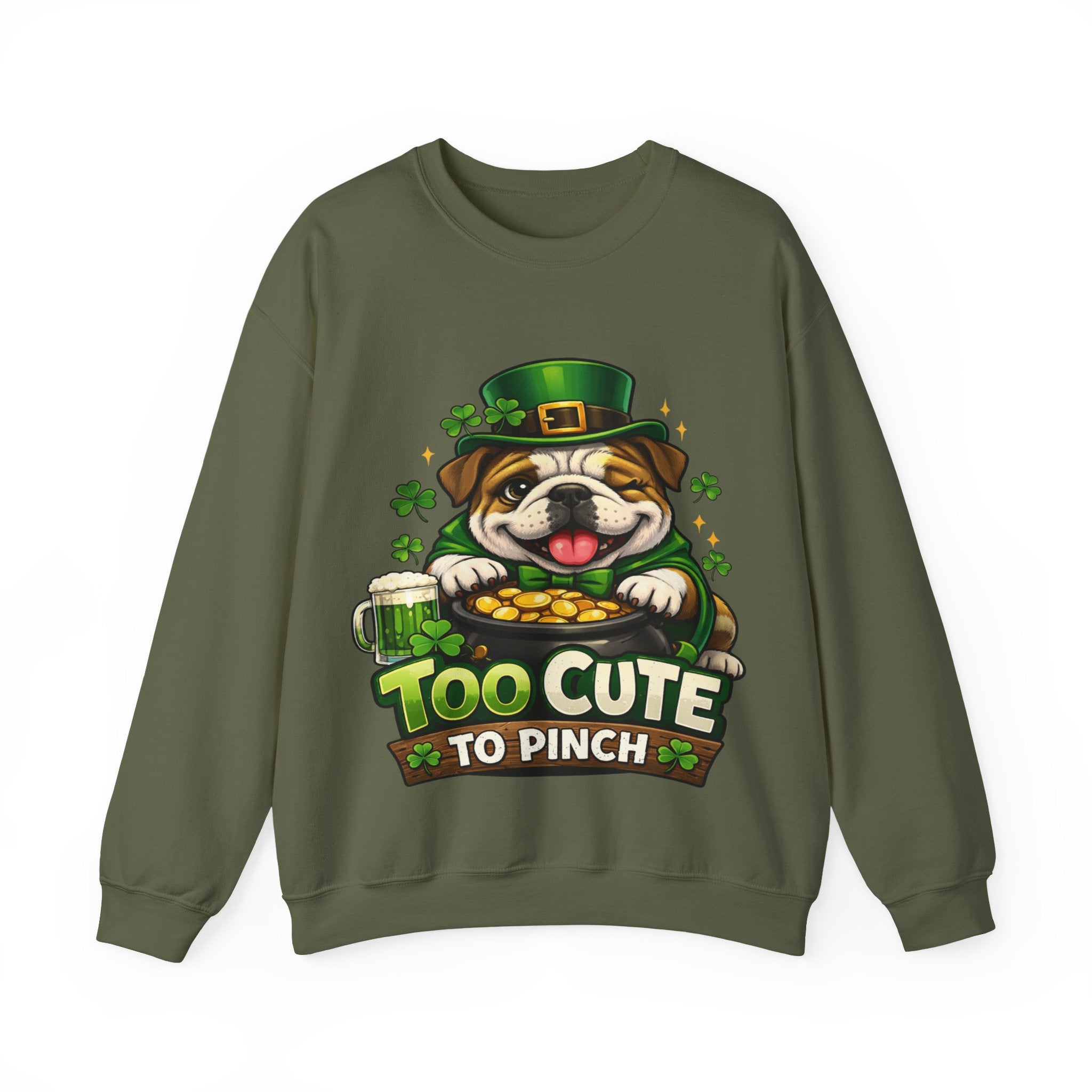 Bulldog - Graphic Crewneck Sweatshirt