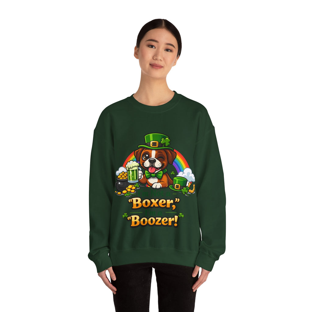 Boxer - Graphic Crewneck Sweatshirt
