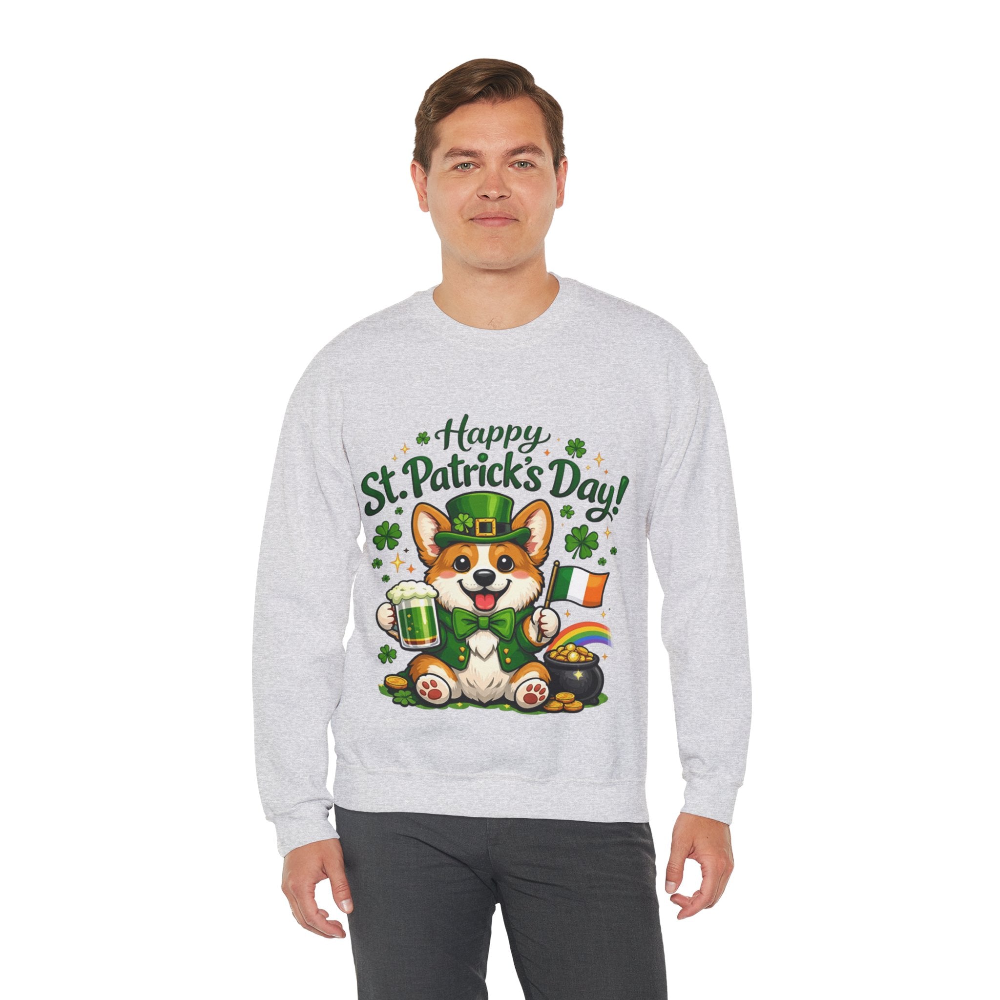 Corgi - Graphic Crewneck Sweatshirt