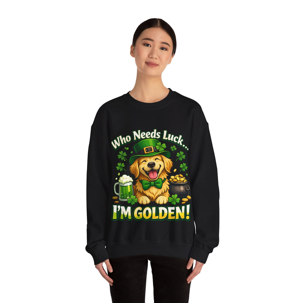 Golden Retriever - Graphic Crewneck Sweatshirt