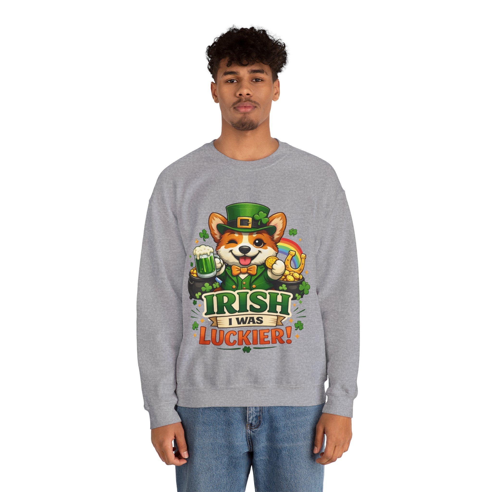 Corgi - Graphic Crewneck Sweatshirt