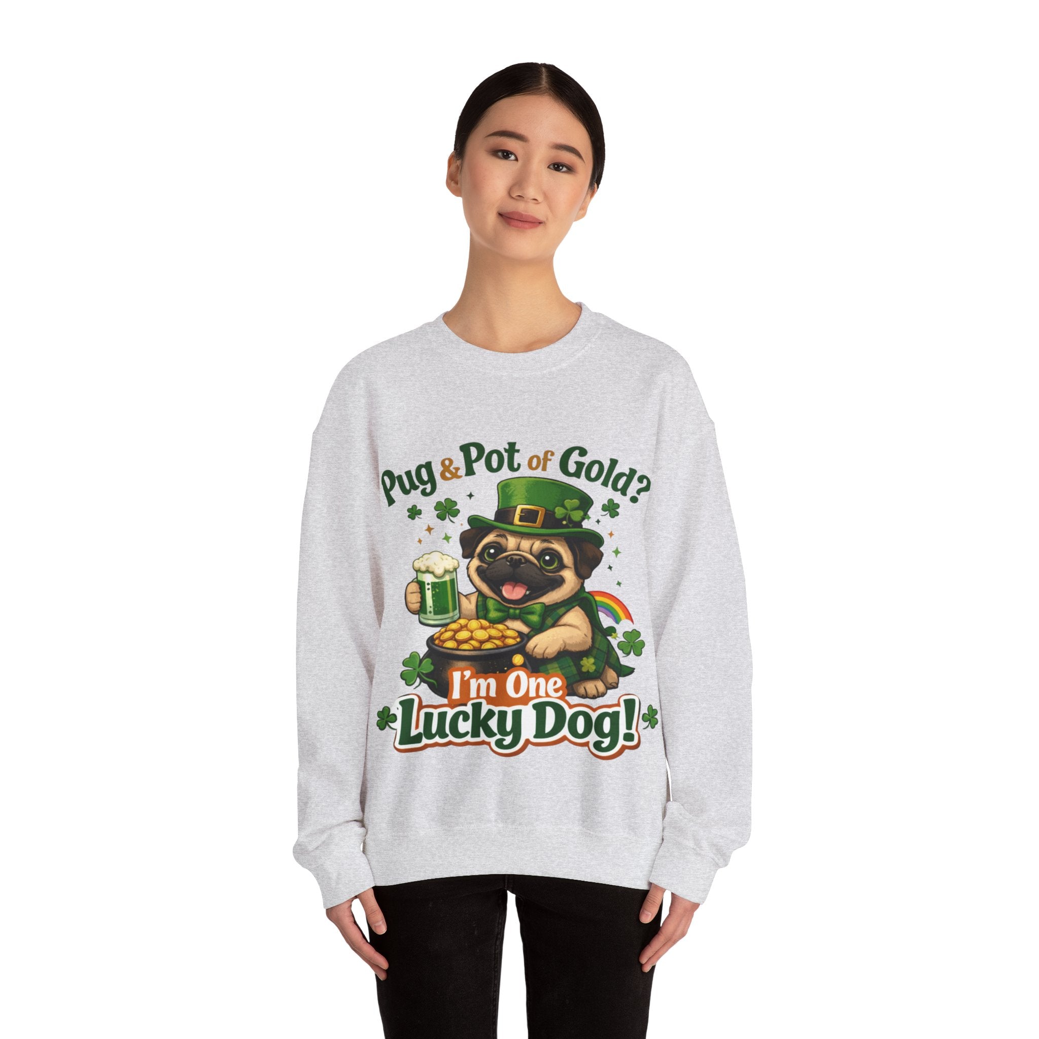 Pug - Graphic Crewneck Sweatshirt
