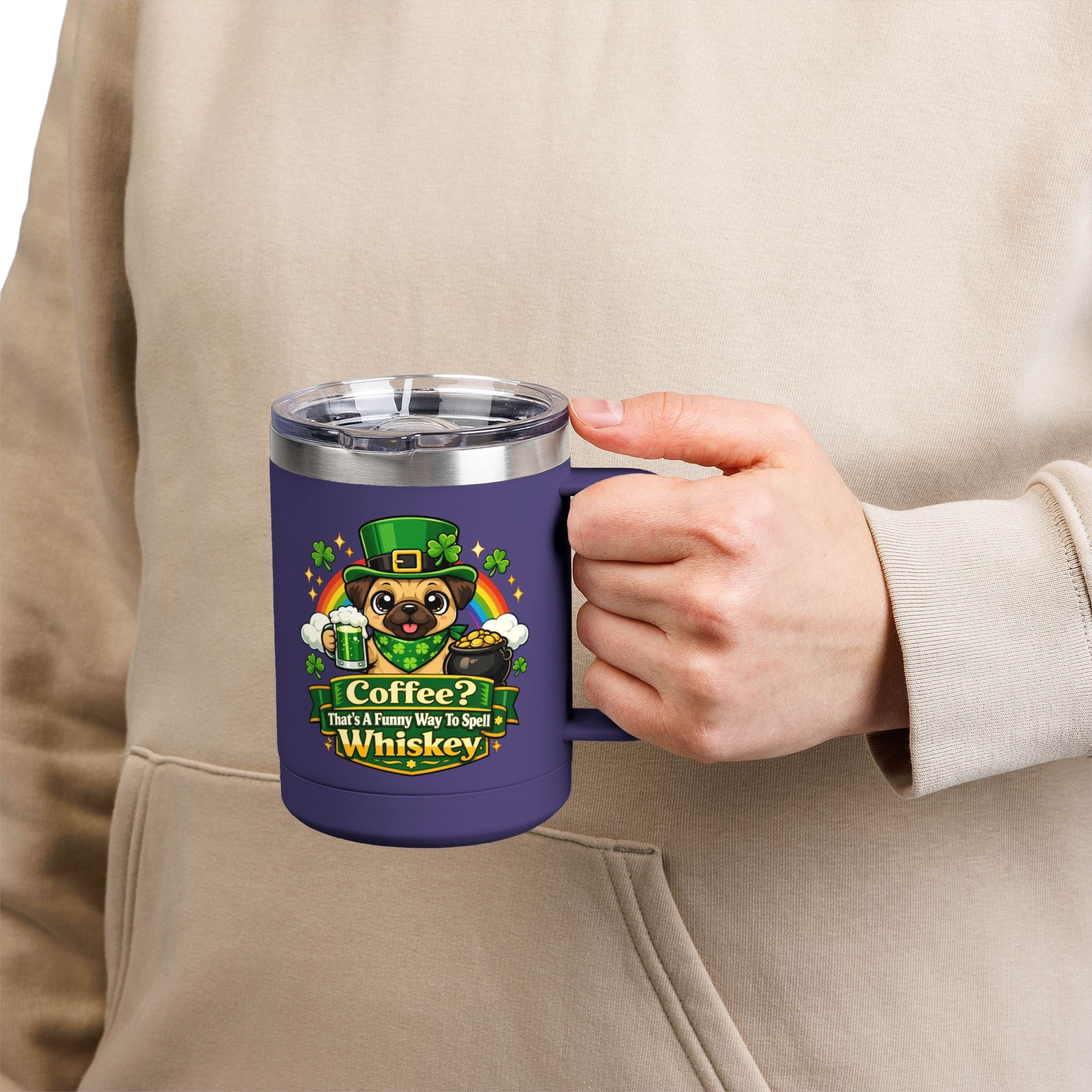 Pug - 15oz Tumbler