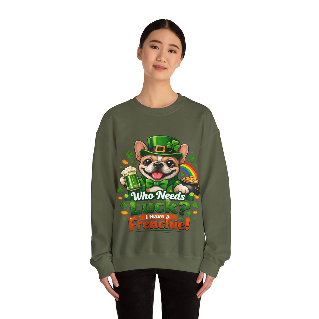 Frenchie - Graphic Crewneck Sweatshirt