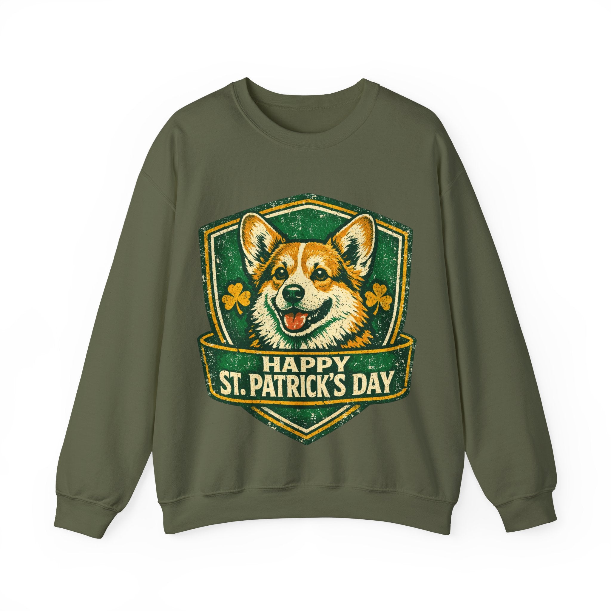 Corgi - Graphic Crewneck Sweatshirt