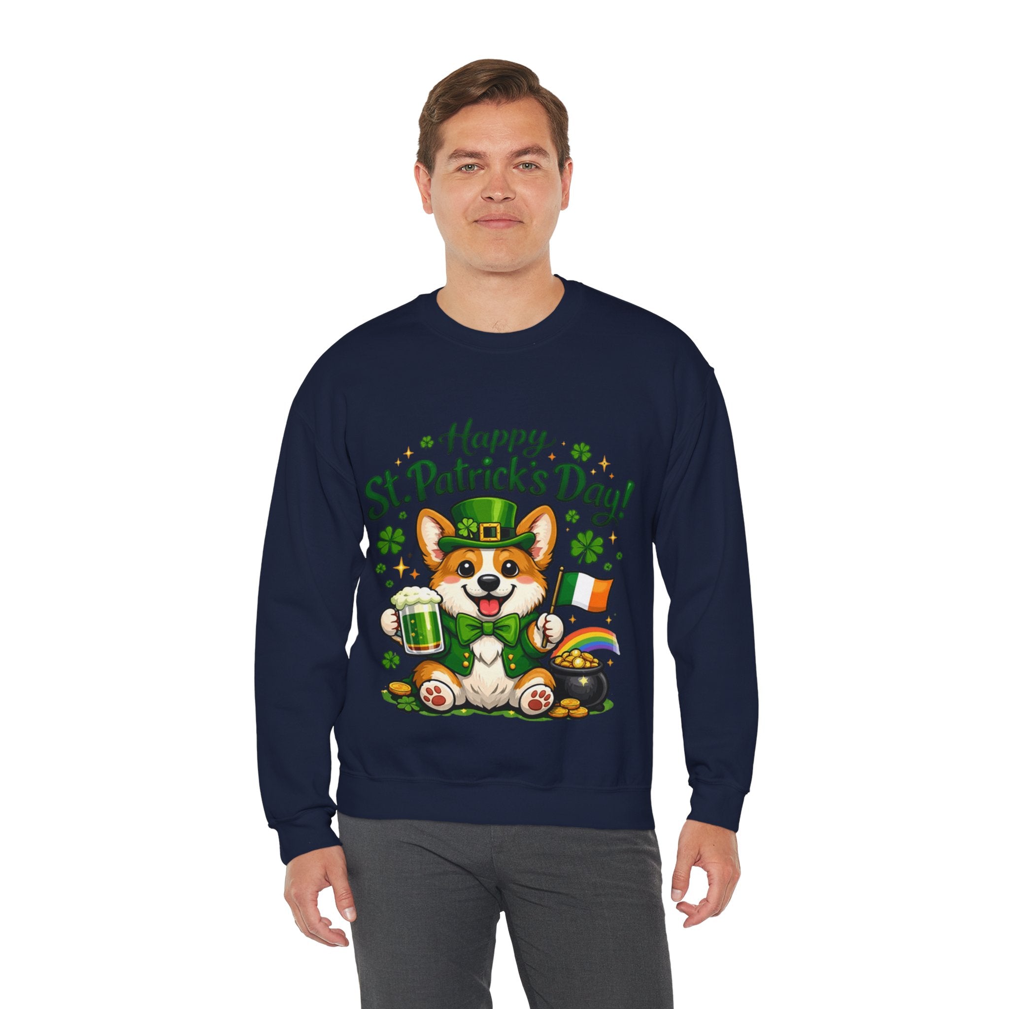 Corgi - Graphic Crewneck Sweatshirt
