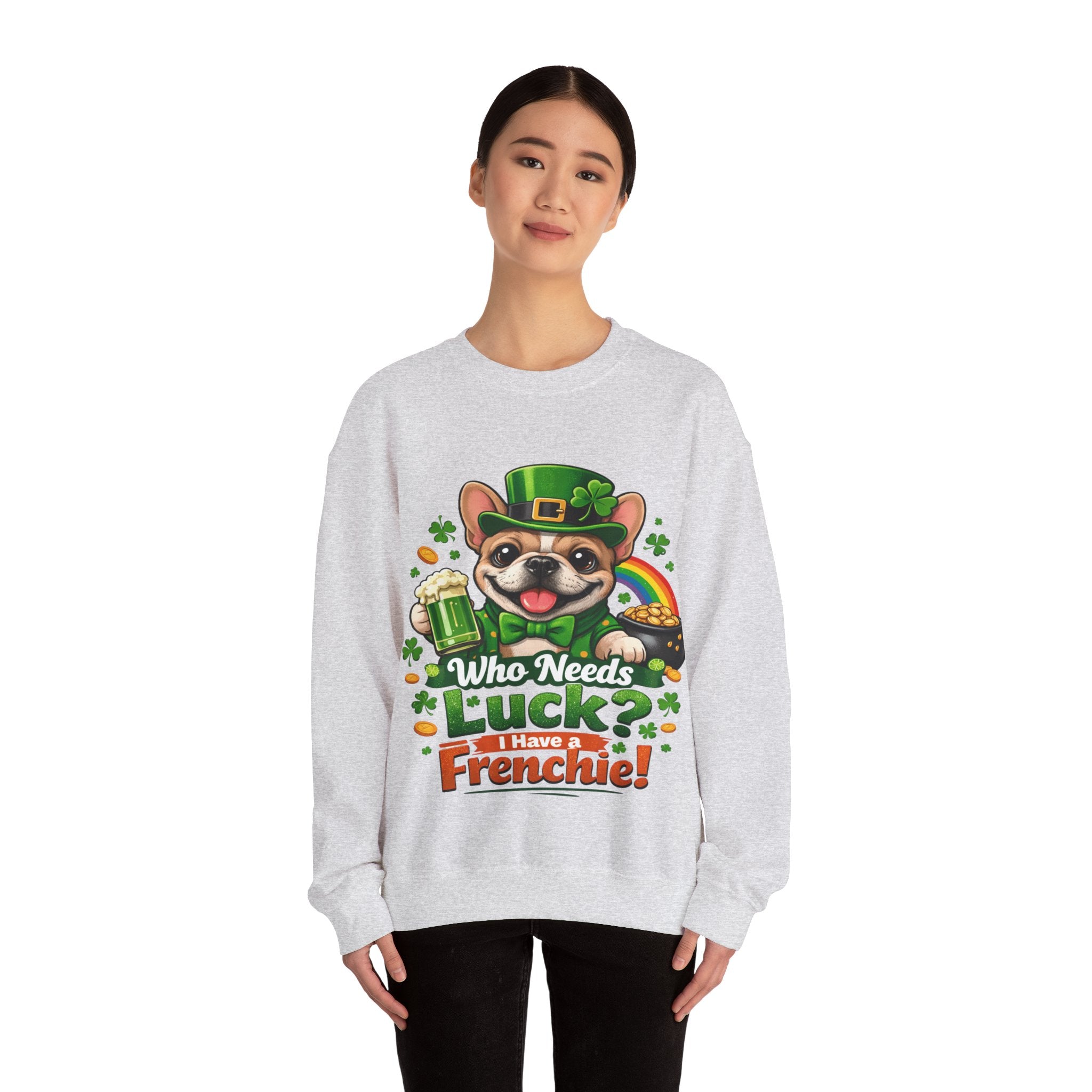 Frenchie - Graphic Crewneck Sweatshirt