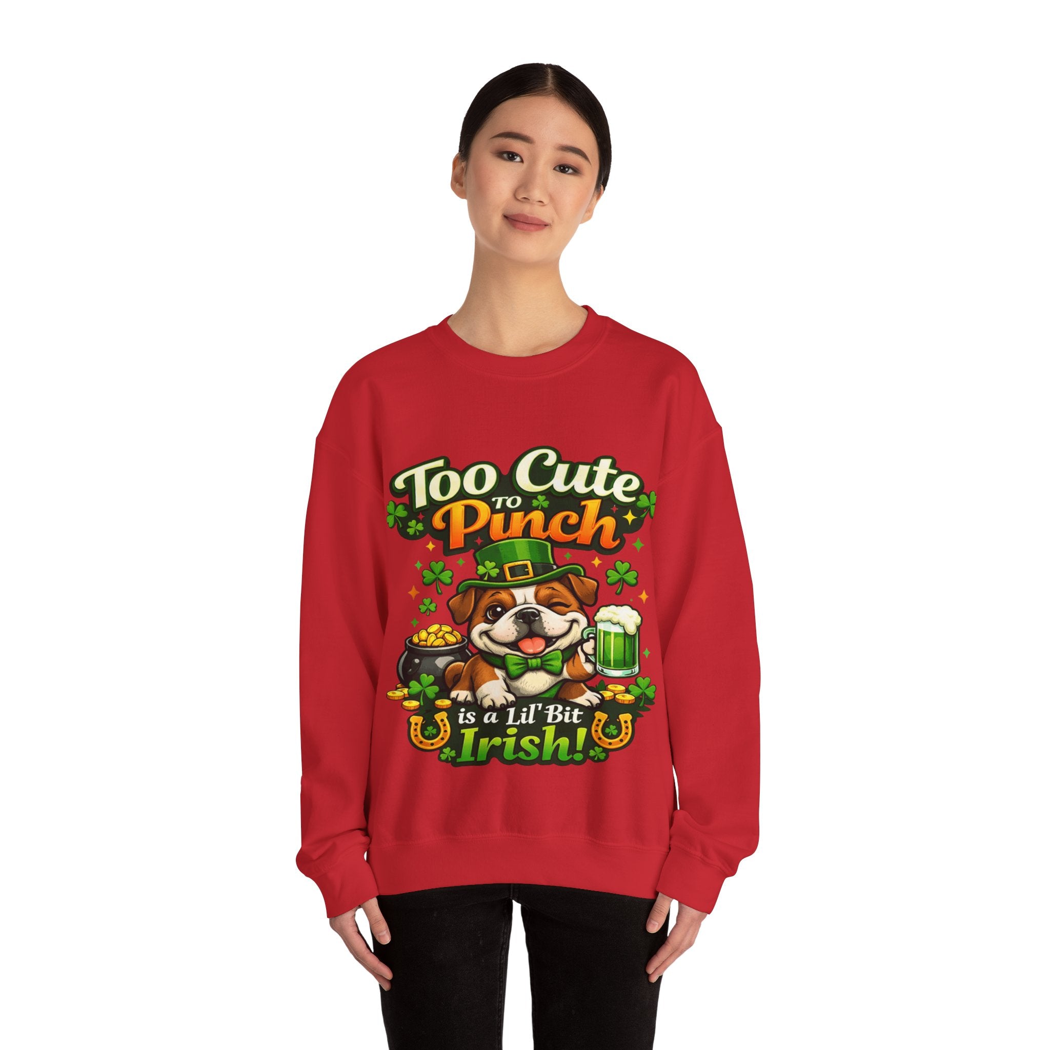 Bulldog - Graphic Crewneck Sweatshirt