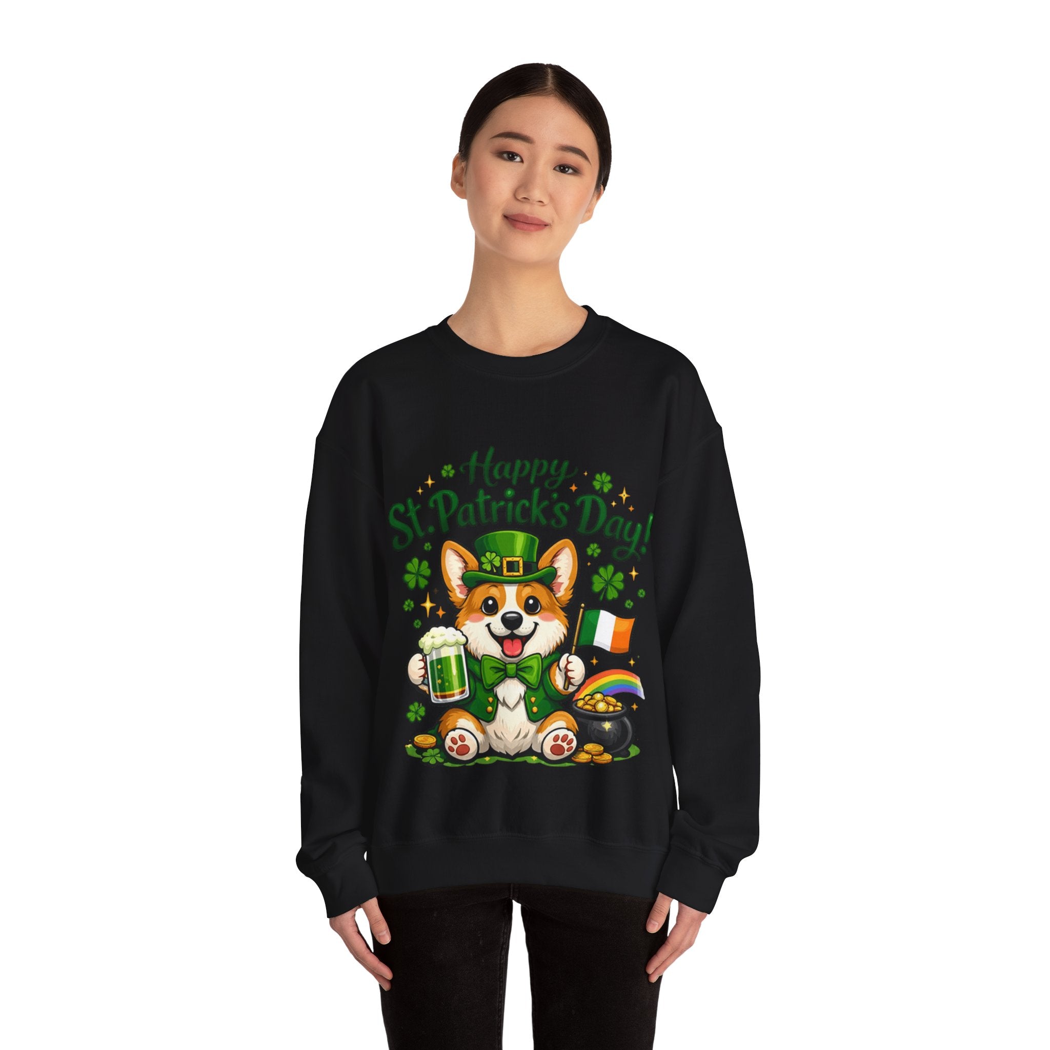 Corgi - Graphic Crewneck Sweatshirt