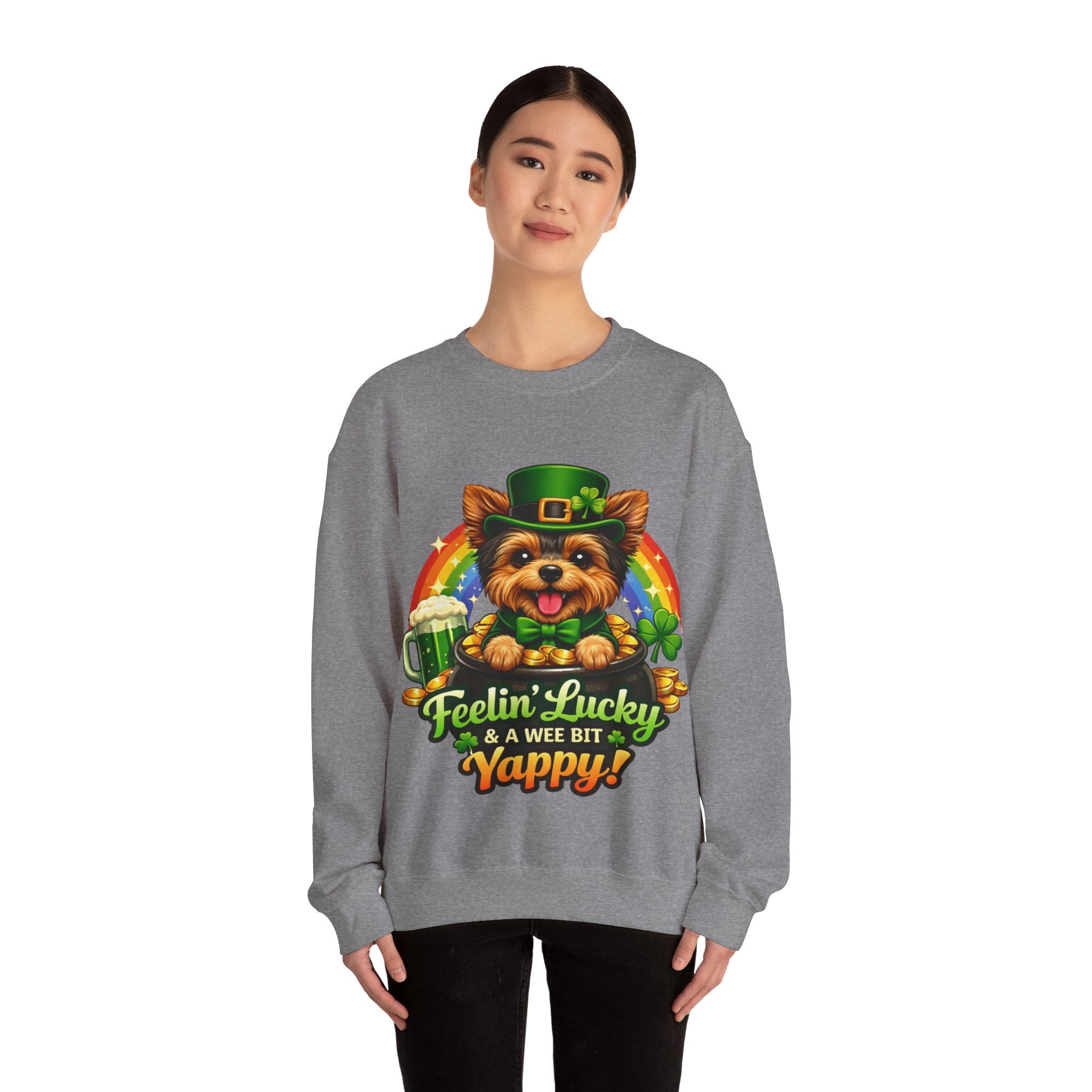 Yorkie - Graphic Crewneck Sweatshirt