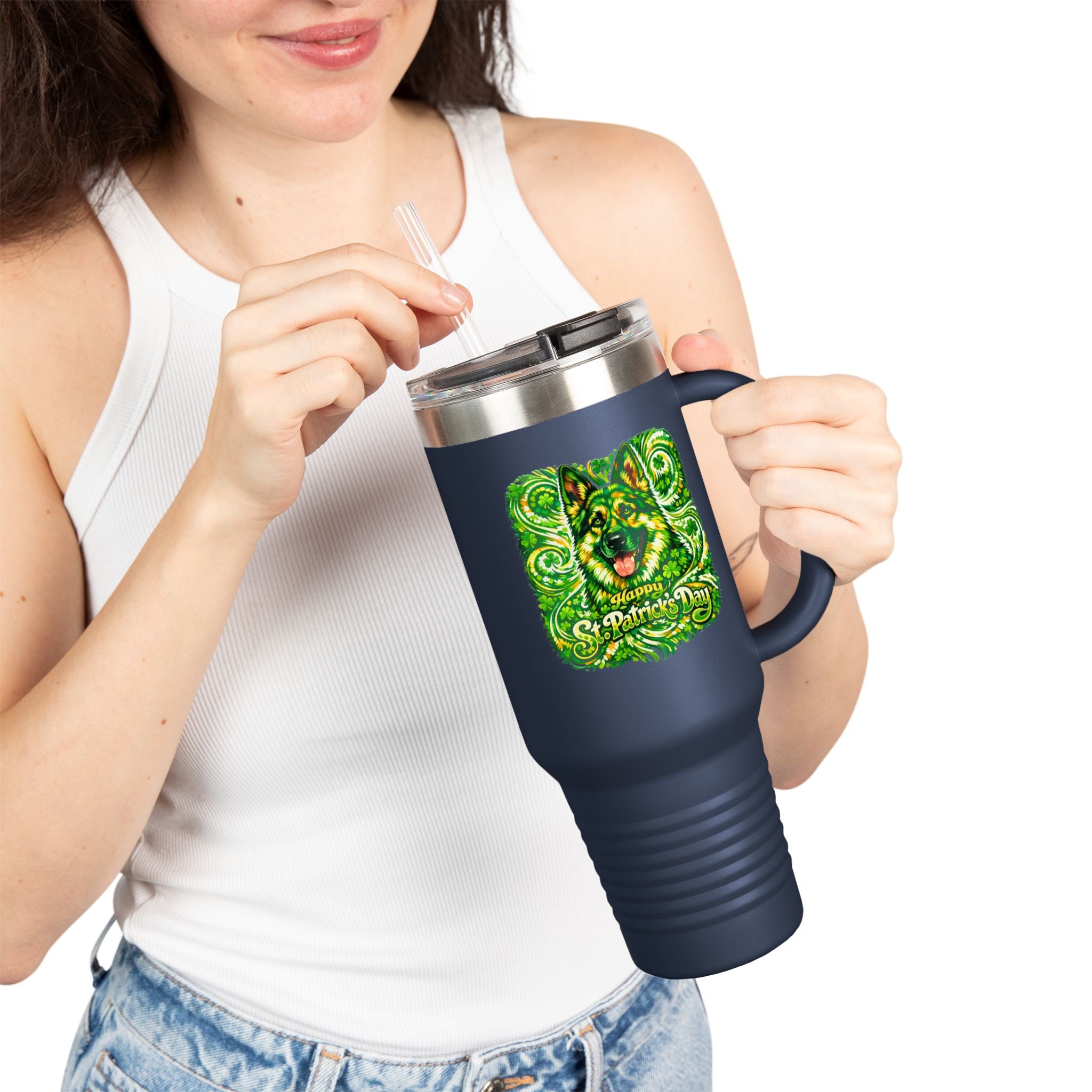 German Shepherd - 40oz Tumbler